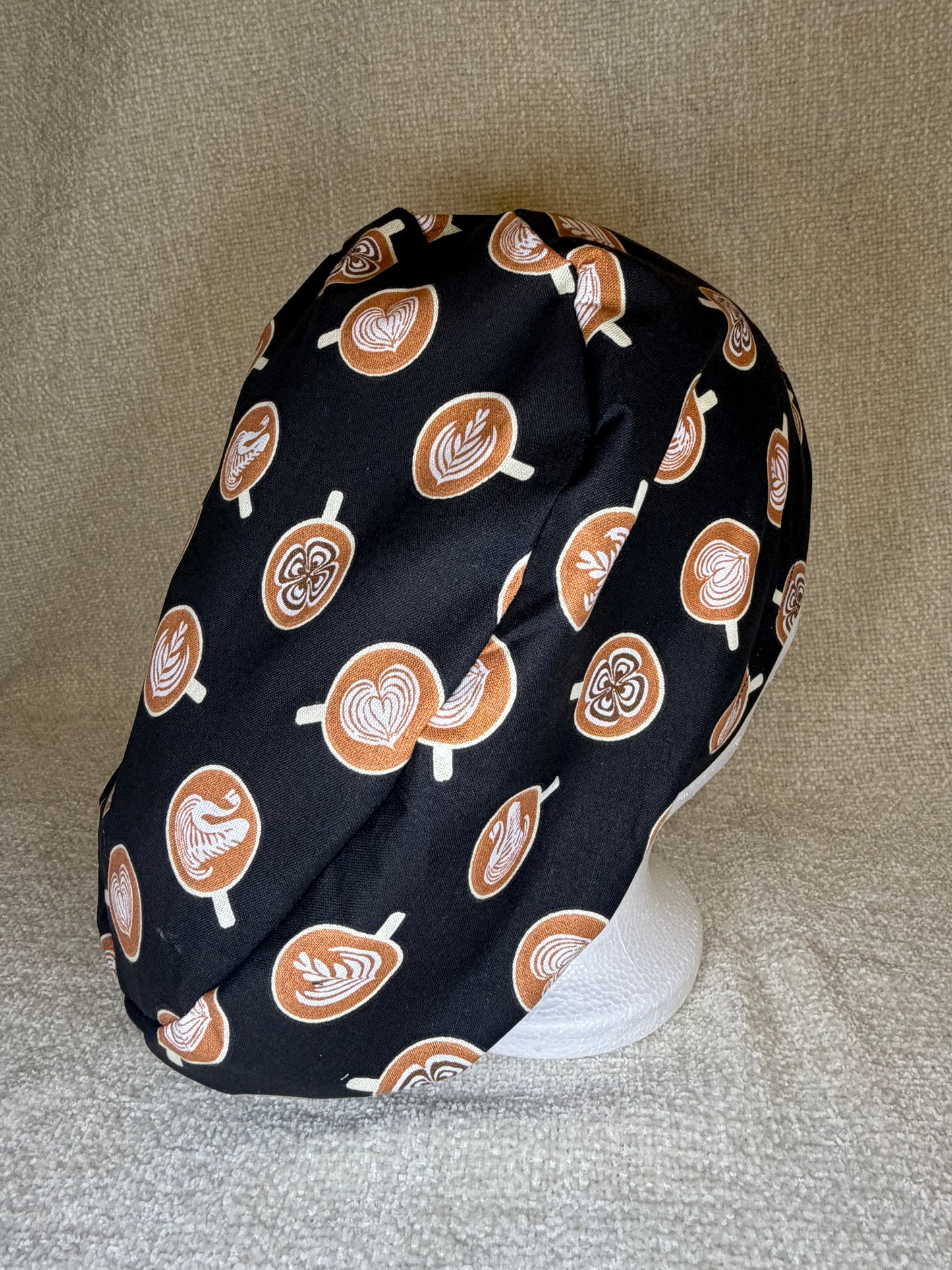 Latte Art Euro Scrub Cap
