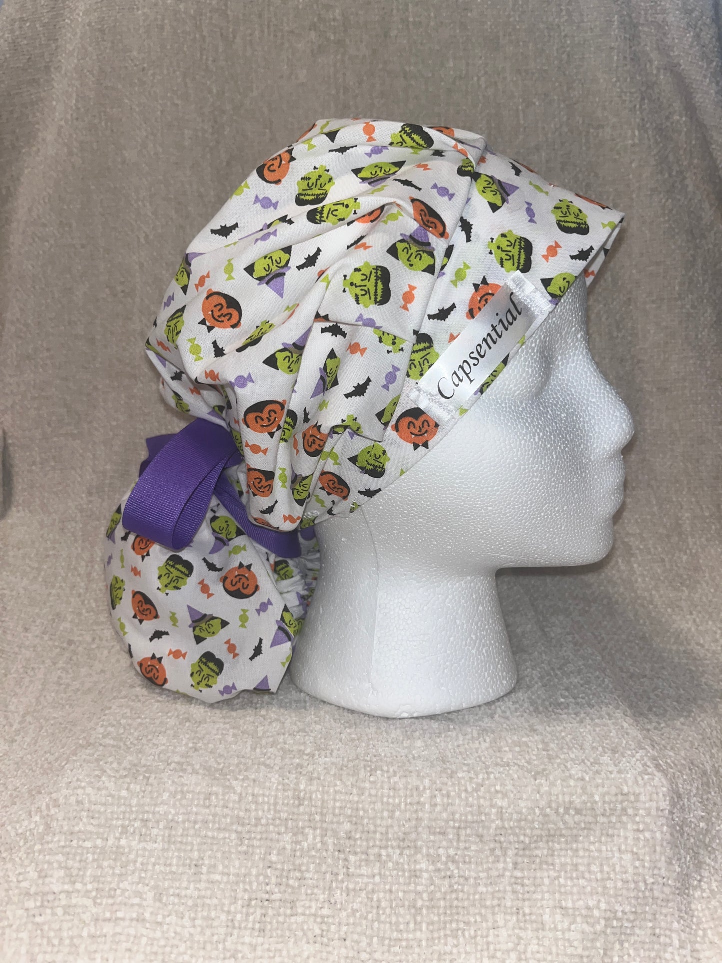 Bouffant/Ponytail: Monster Mash