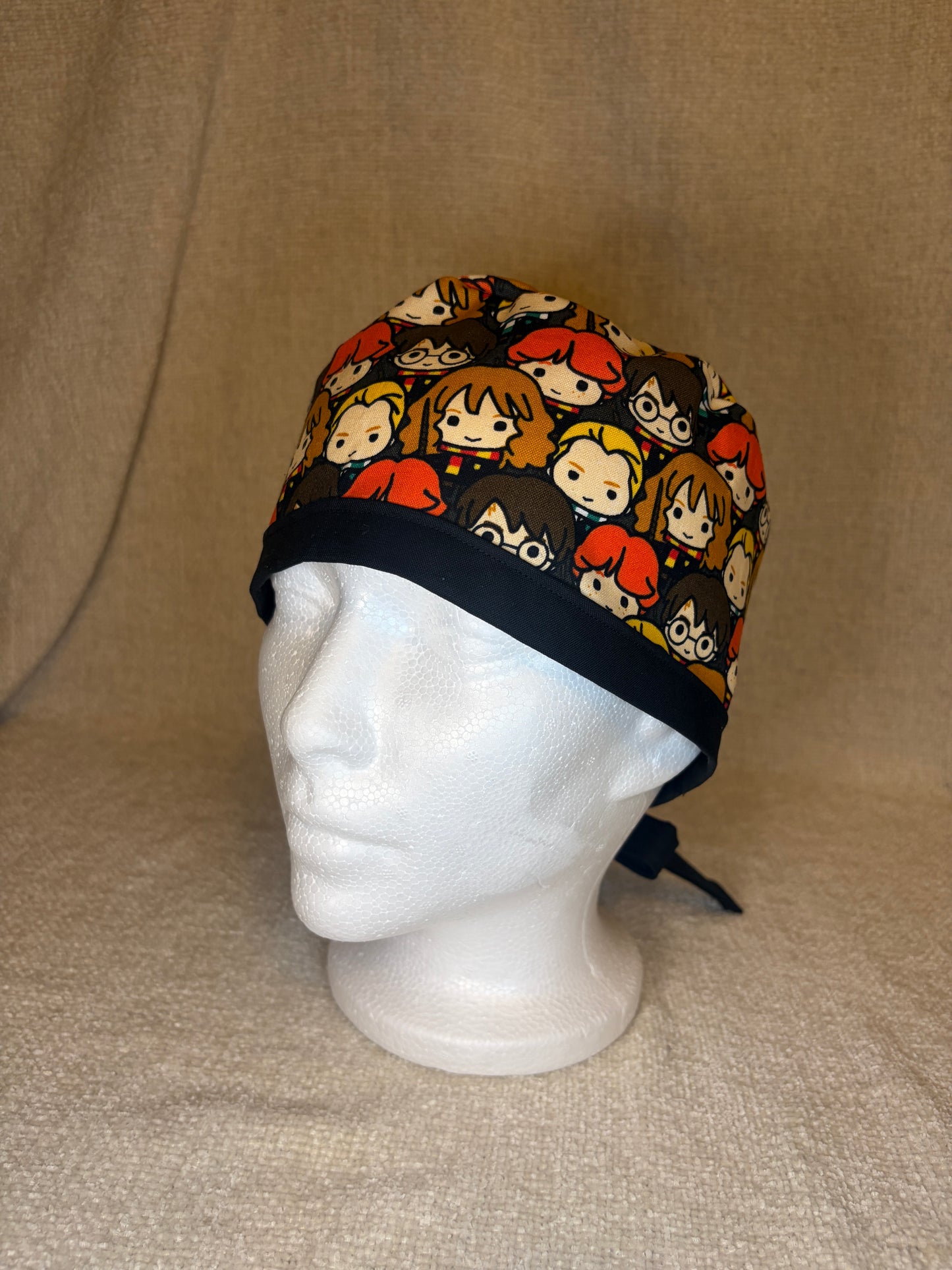 Magic Academy Crew Scrub Cap – Tie-Back Style | Capsential