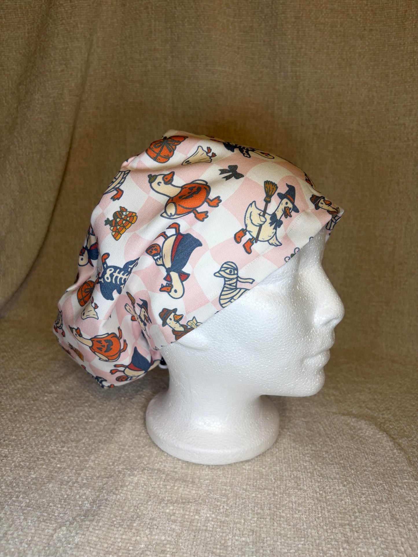Spooky Goose Scrub Cap – Euro Style | Capsential Select