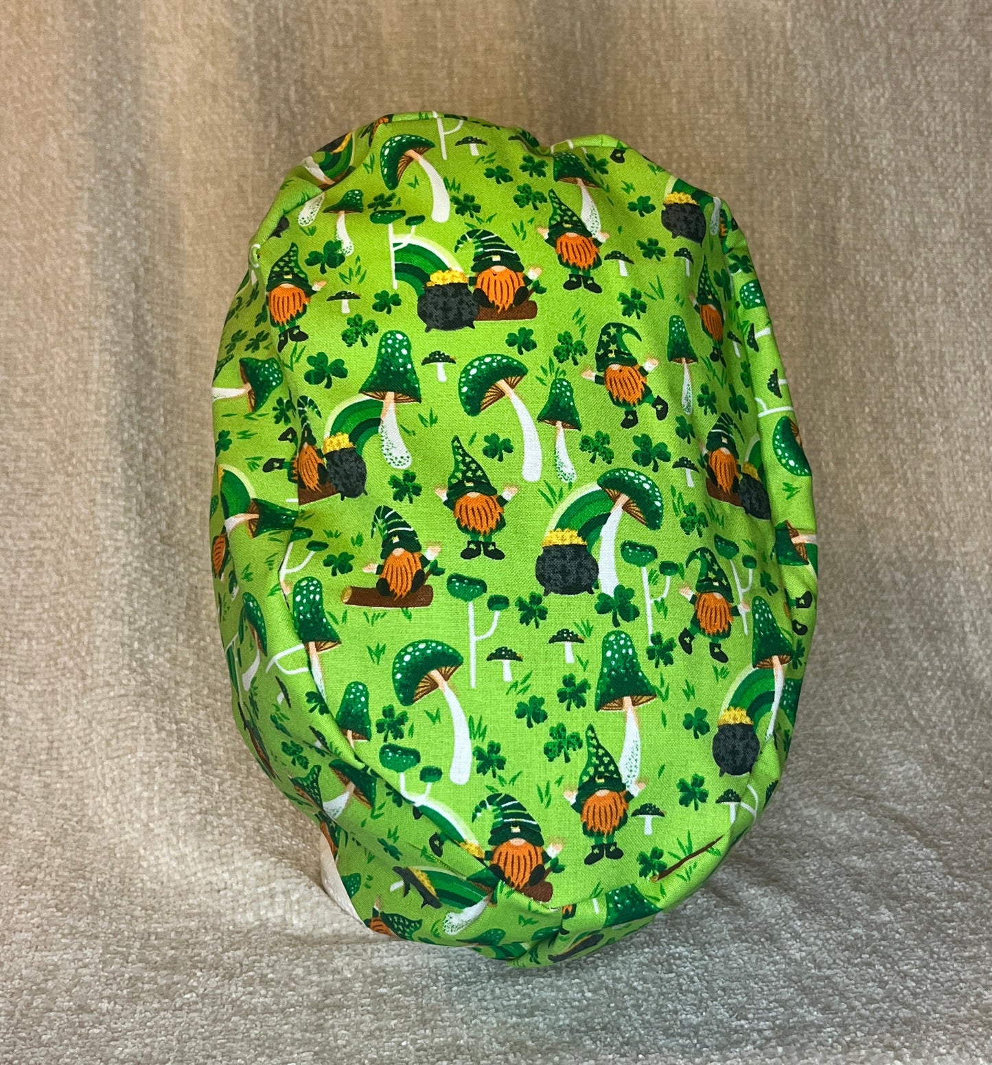 St. Patrick's Gnomes Euro Scrub Cap