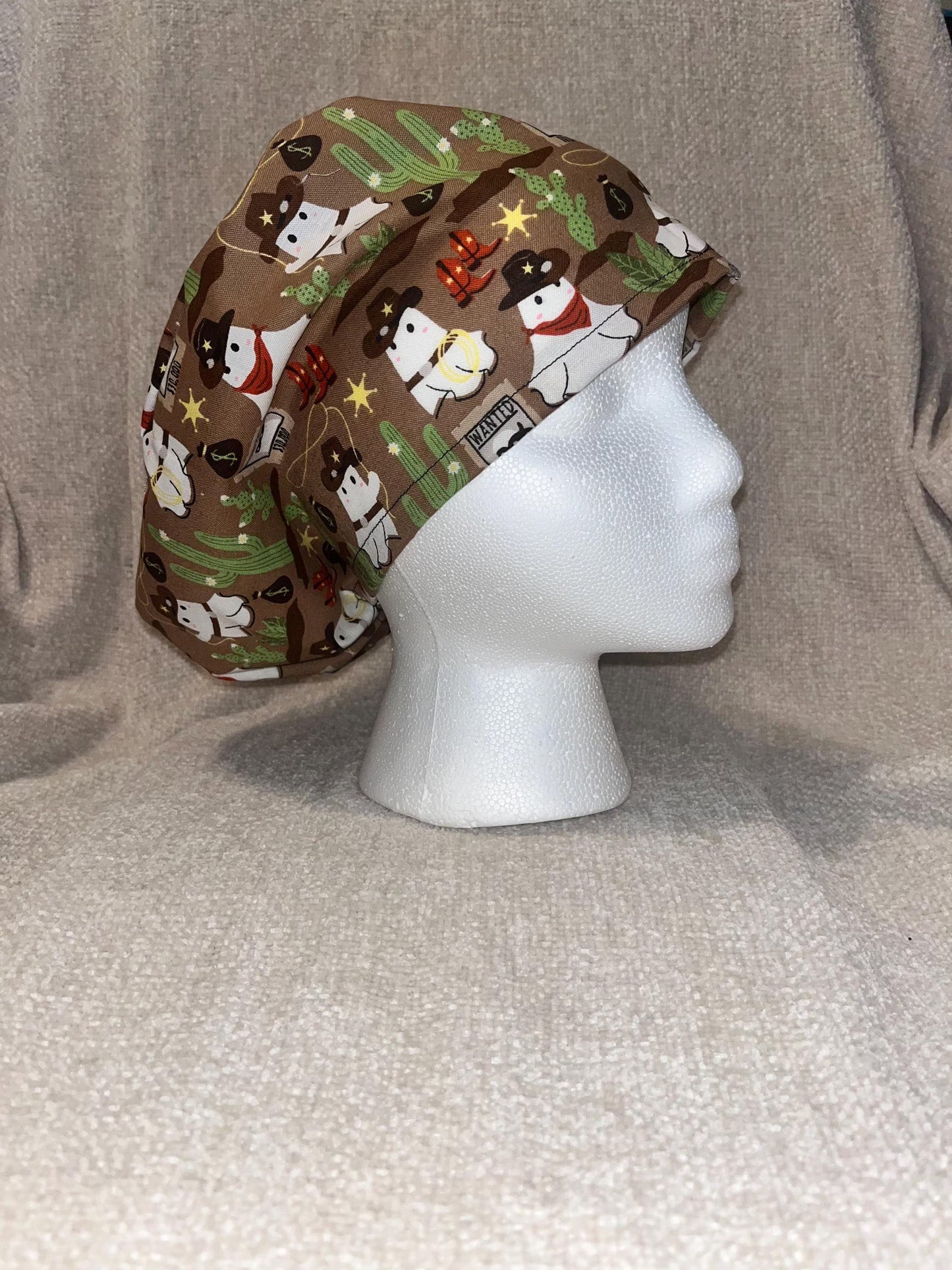 Western Ghosts Euro Scrub Cap