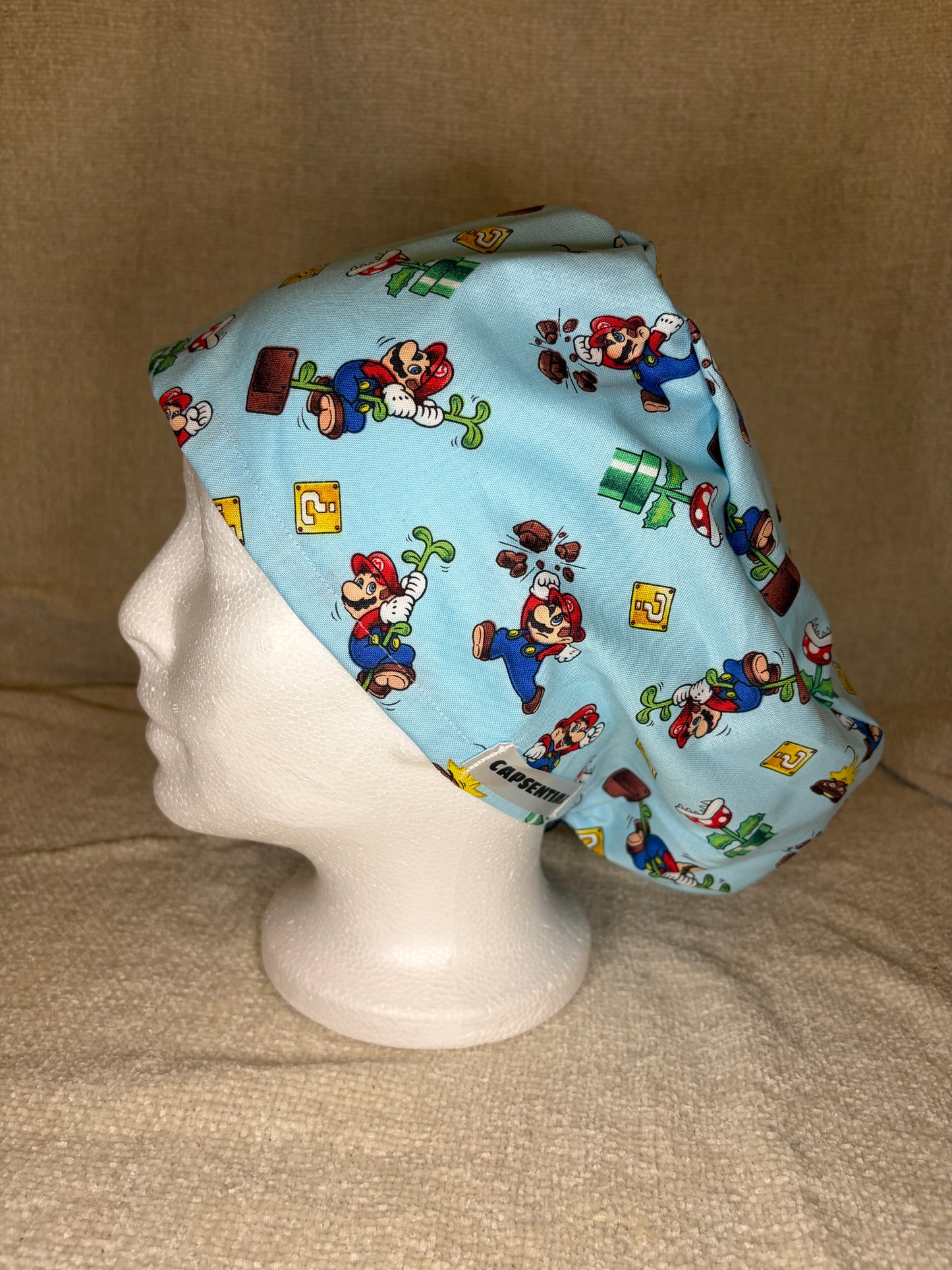 Mario Euro Scrub Cap