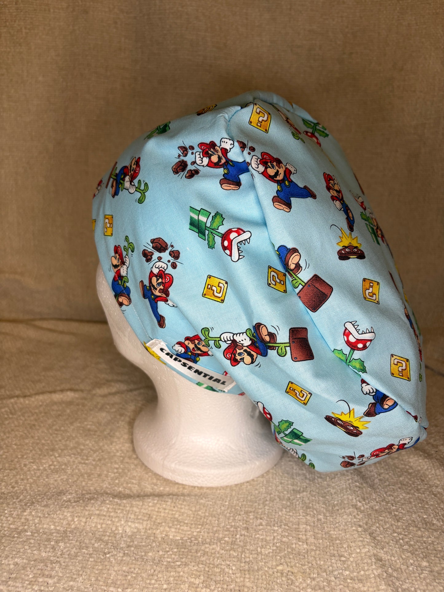 Mario Euro Scrub Cap