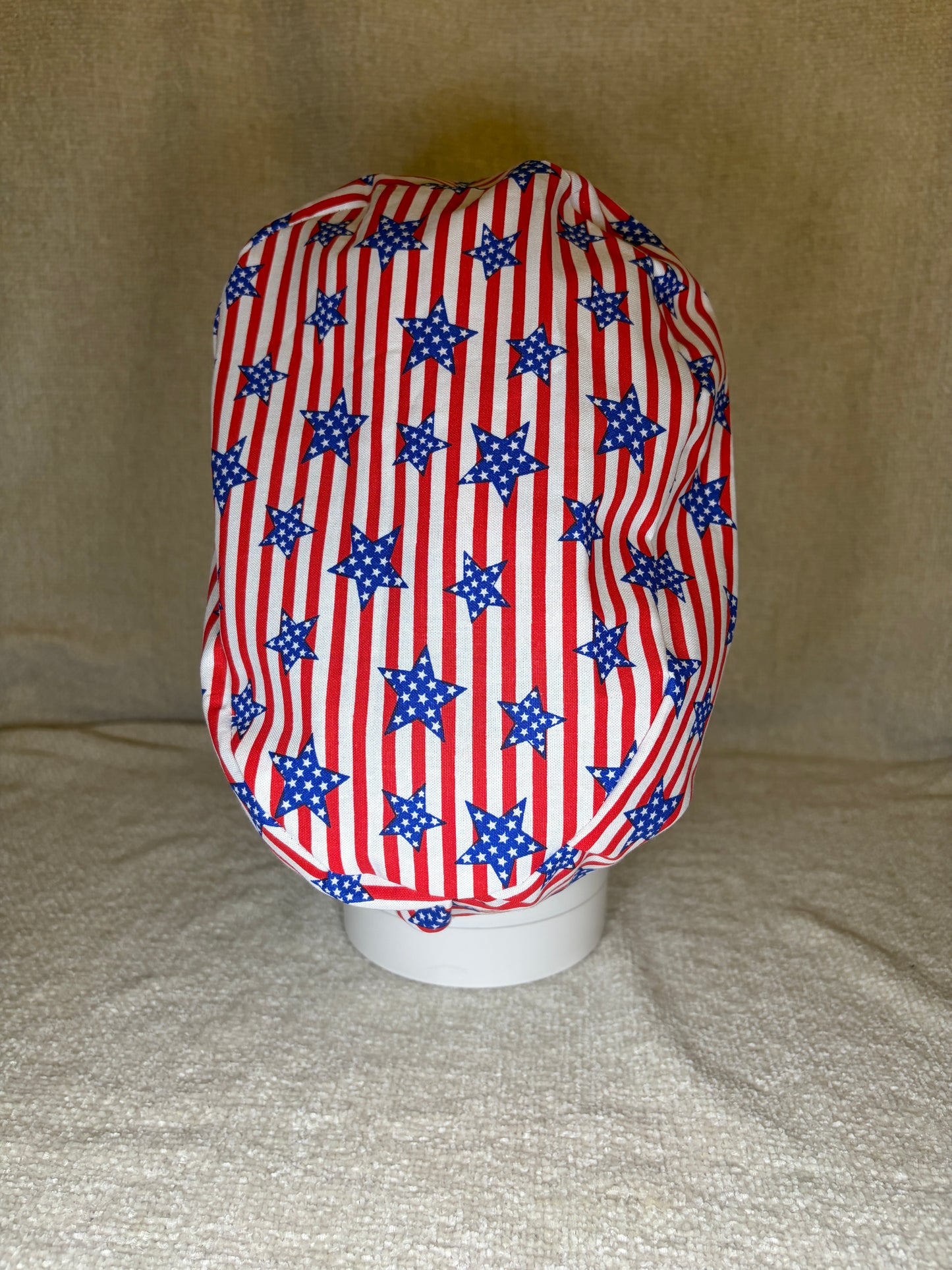 Stars and Stripes Euro Scrub Cap