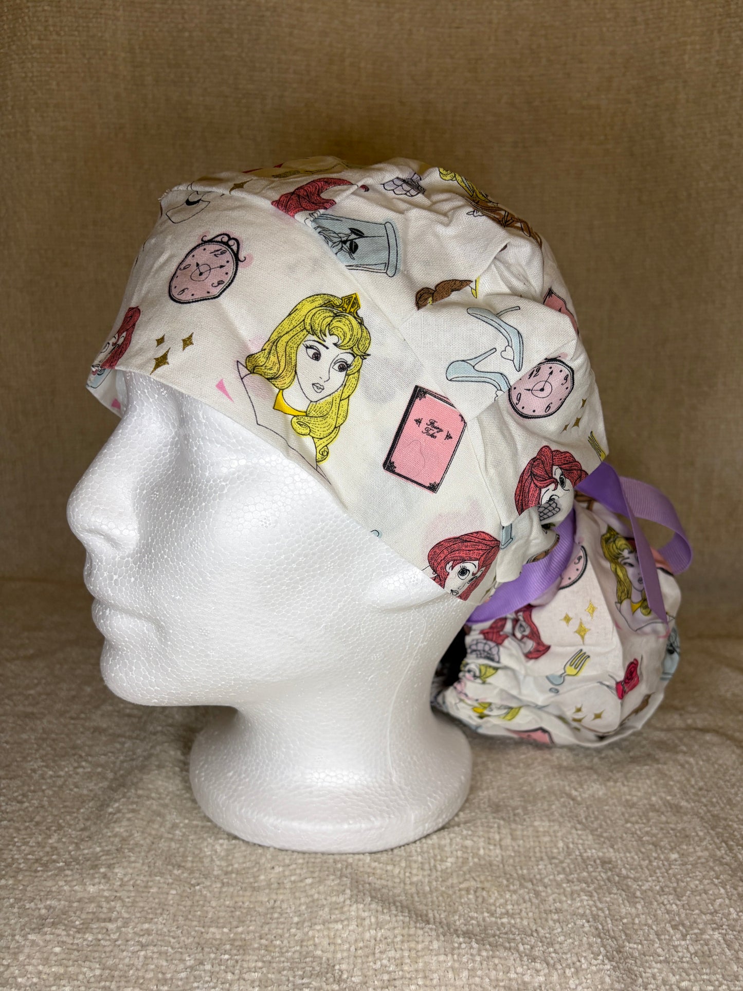 Disney Princess Bouffant Scrub Cap