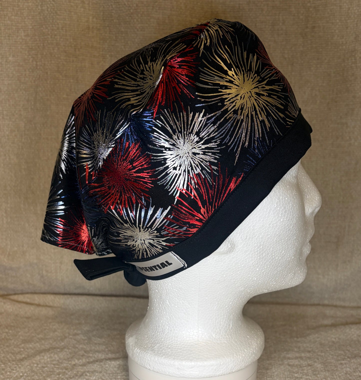 Tie: Metallic Fireworks