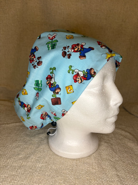 Mario Euro Scrub Cap