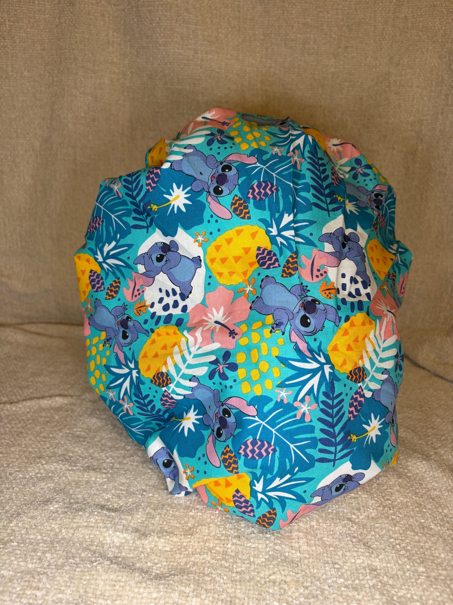 Stitch Summer Bouffant Scrub Cap