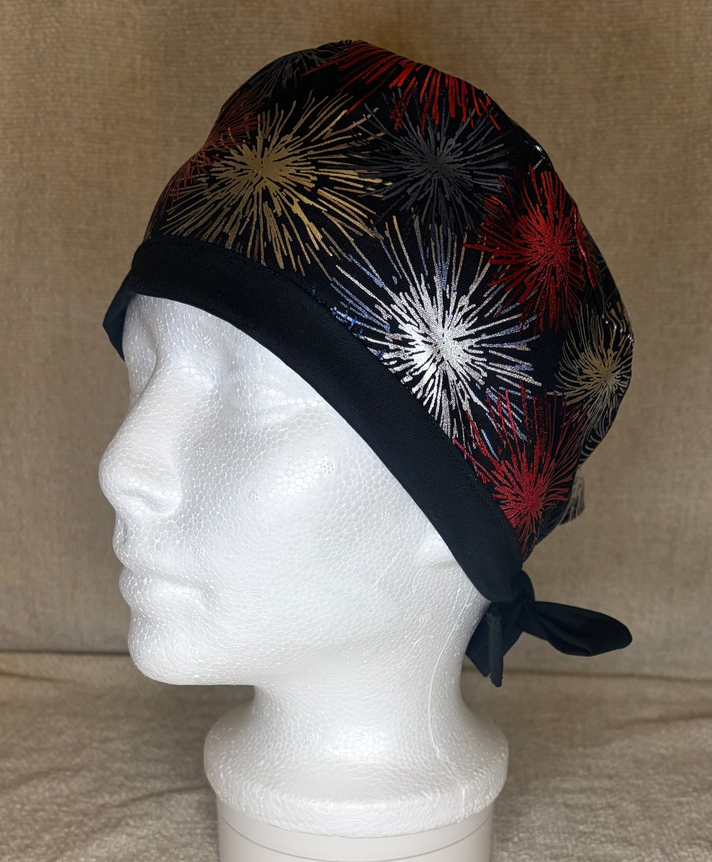 Tie: Metallic Fireworks