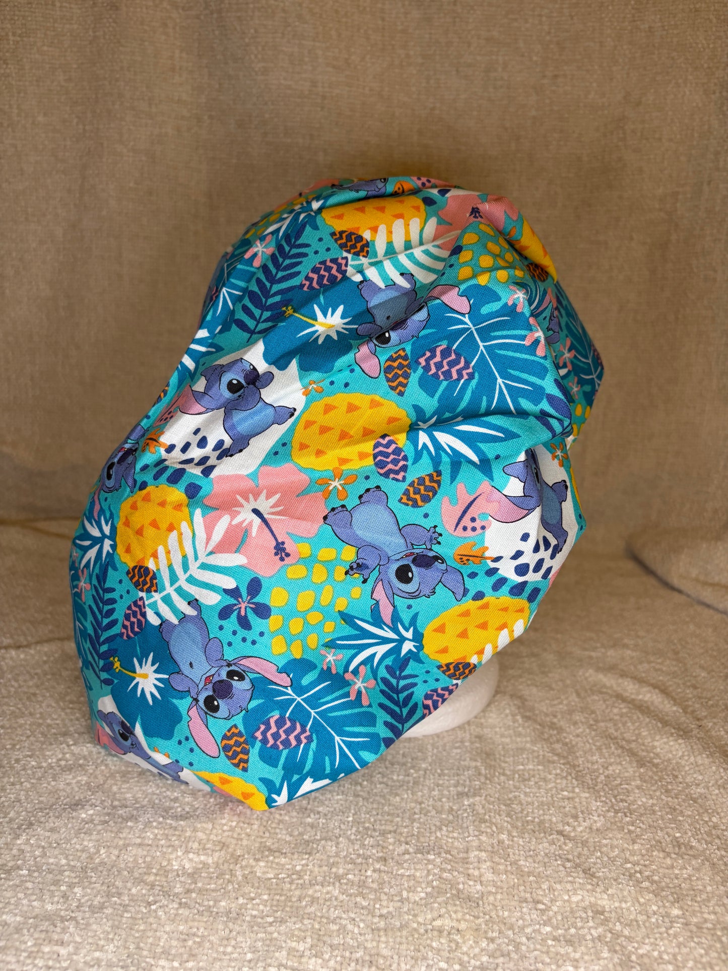 Stitch Summer Bouffant Scrub Cap