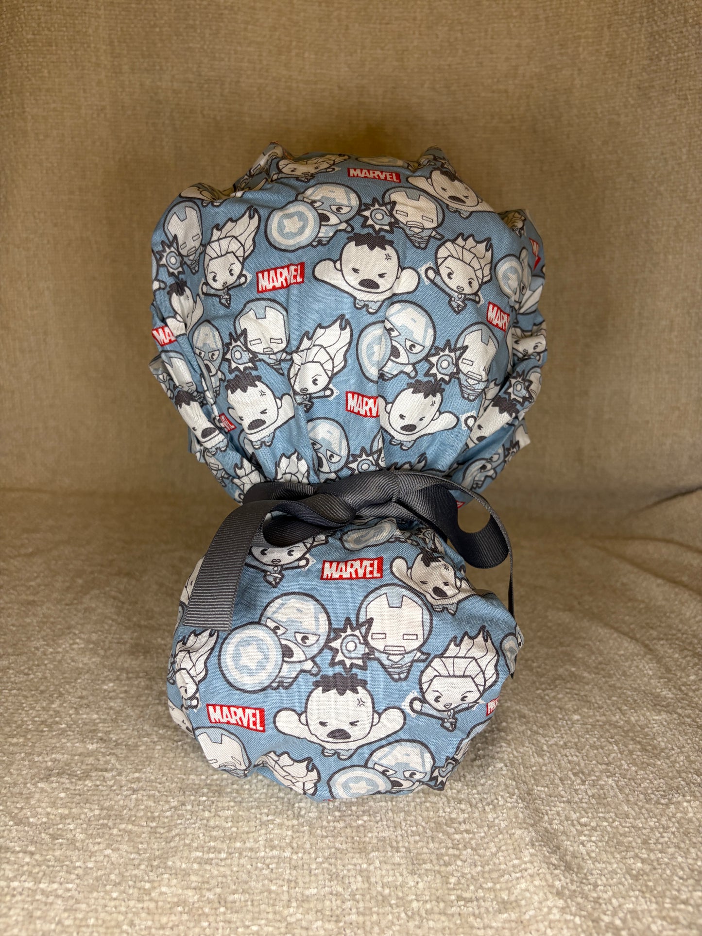 Avengers Blue Bouffant Scrub Cap