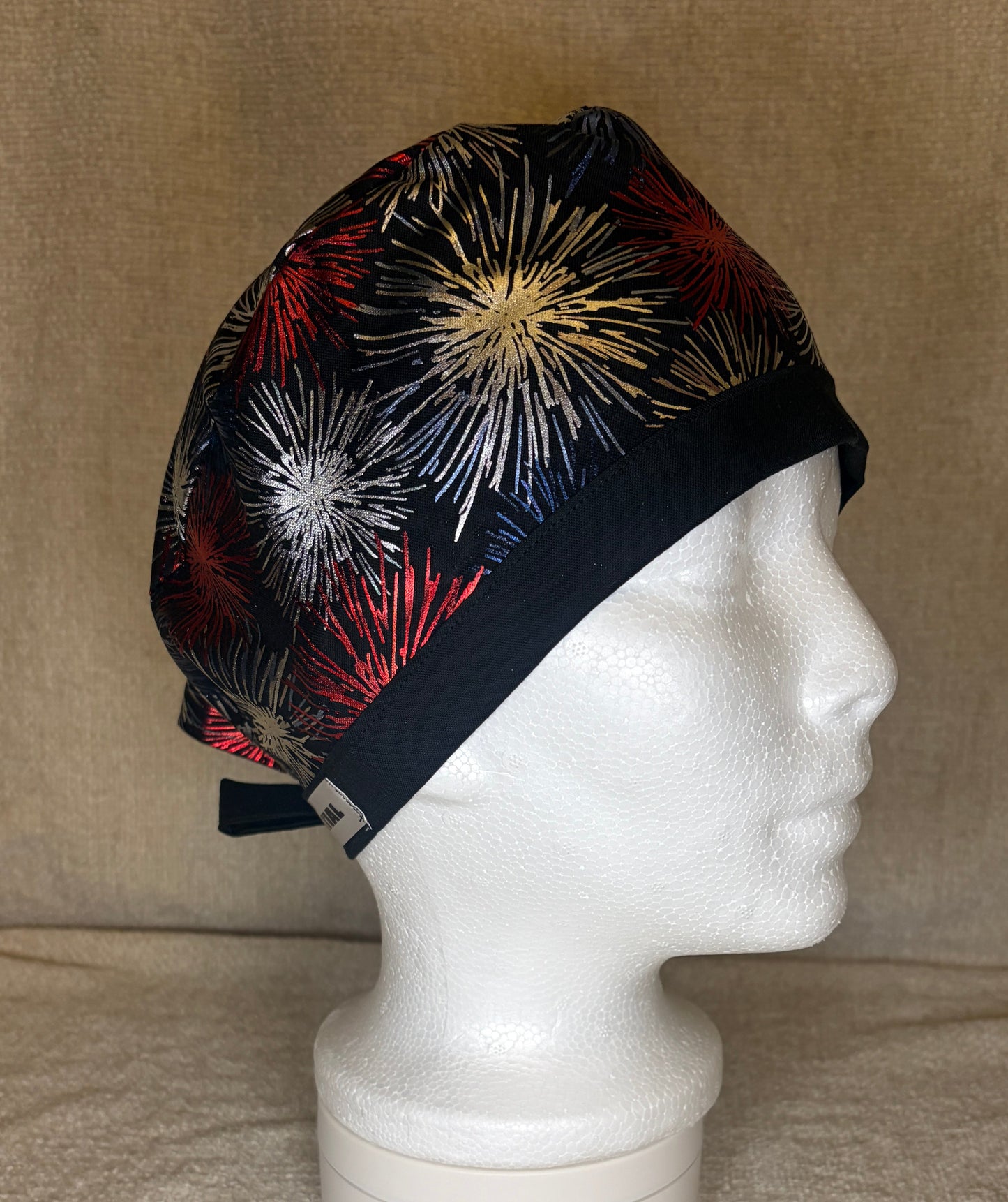 Tie: Metallic Fireworks