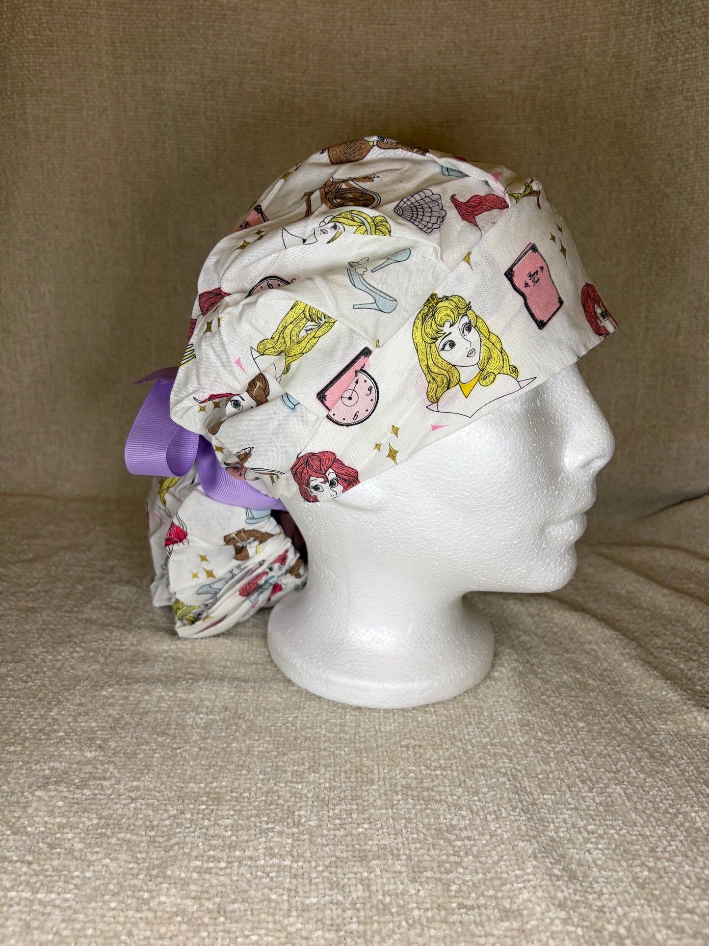 Disney Princess Bouffant Scrub Cap