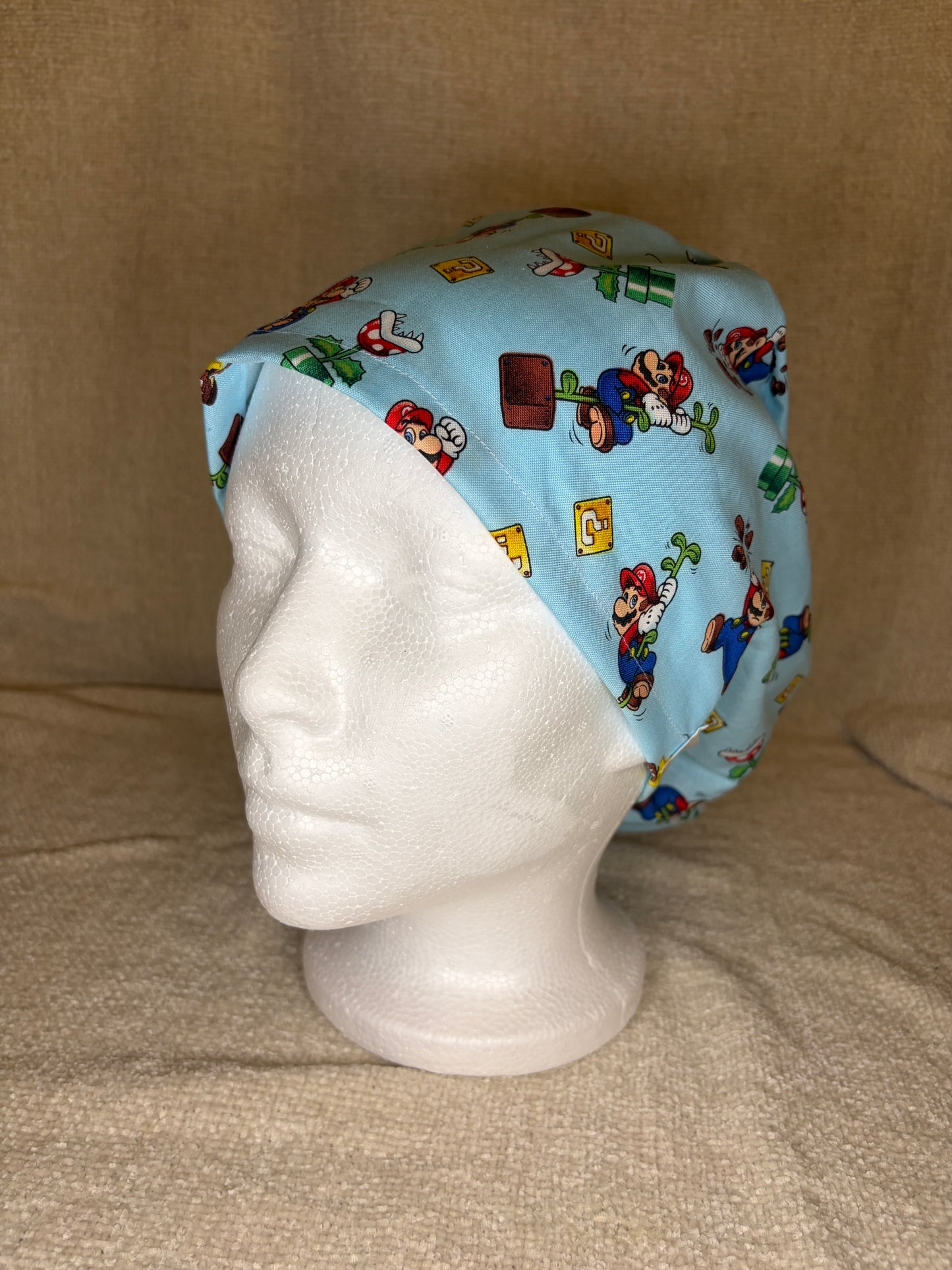 Mario Euro Scrub Cap