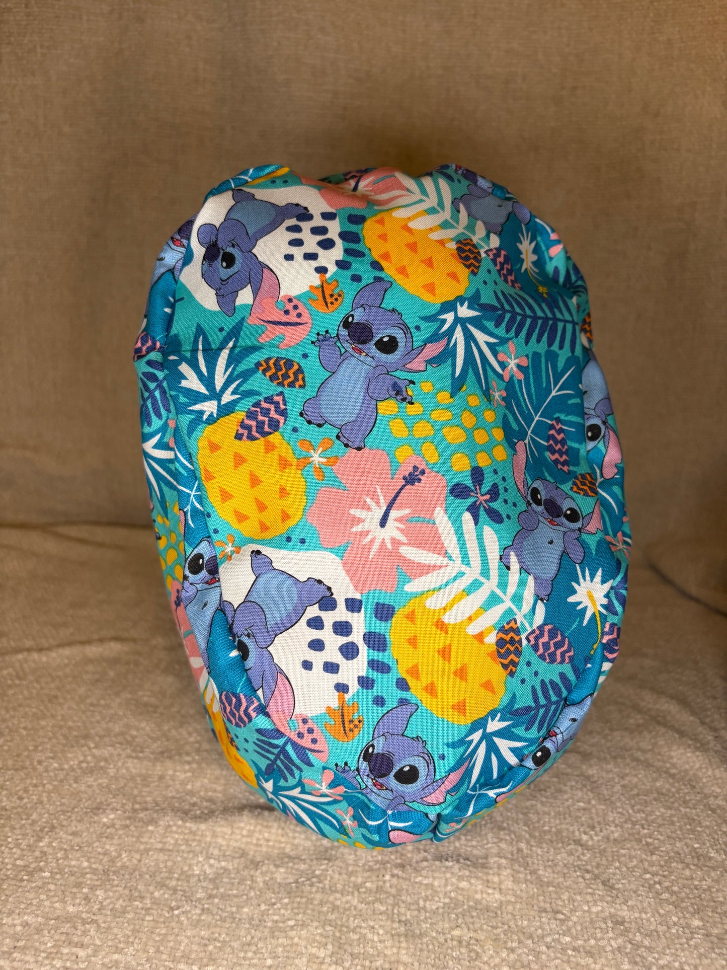 Stitch Summer Euro Scrub Cap