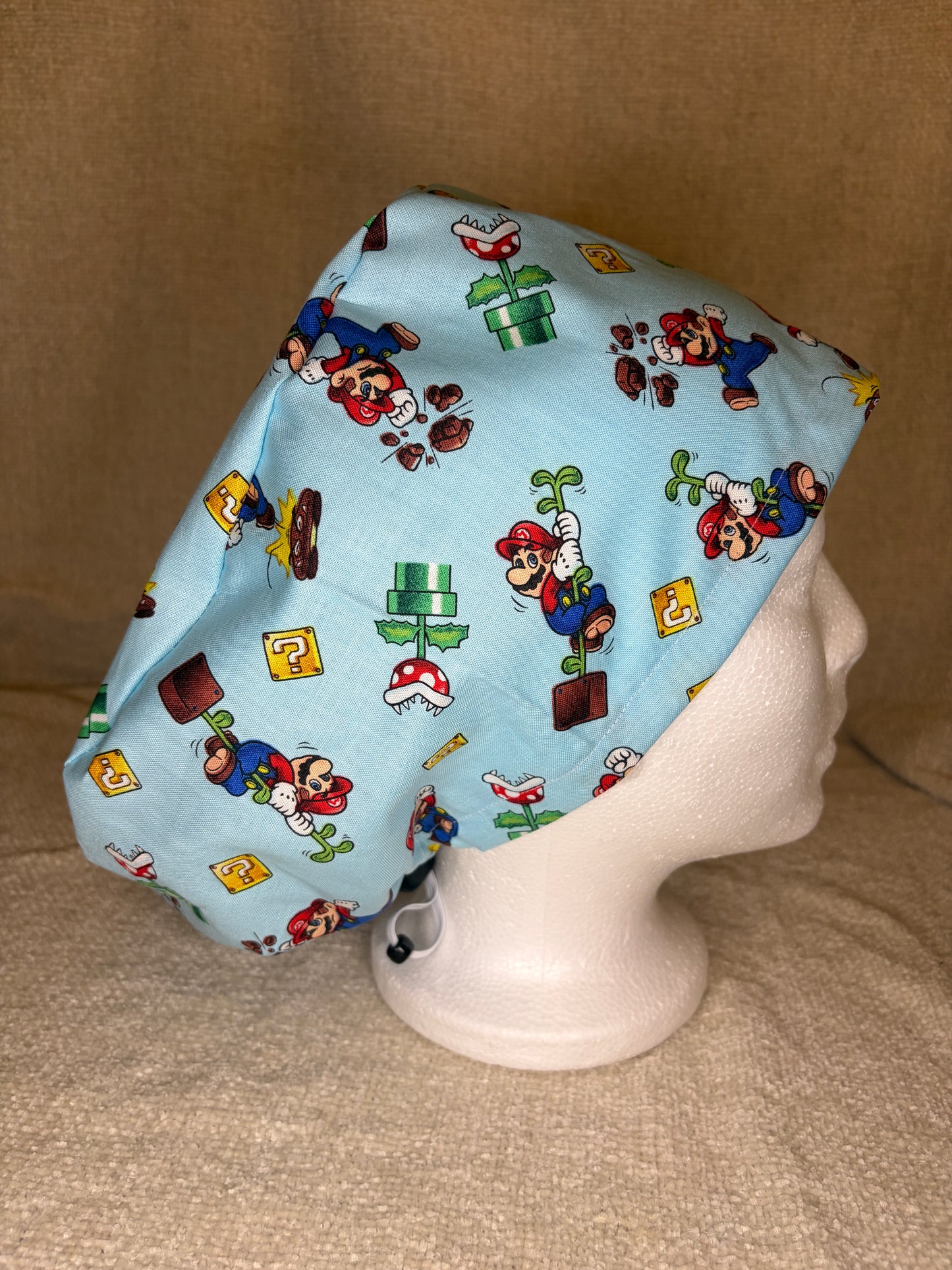 Mario Euro Scrub Cap