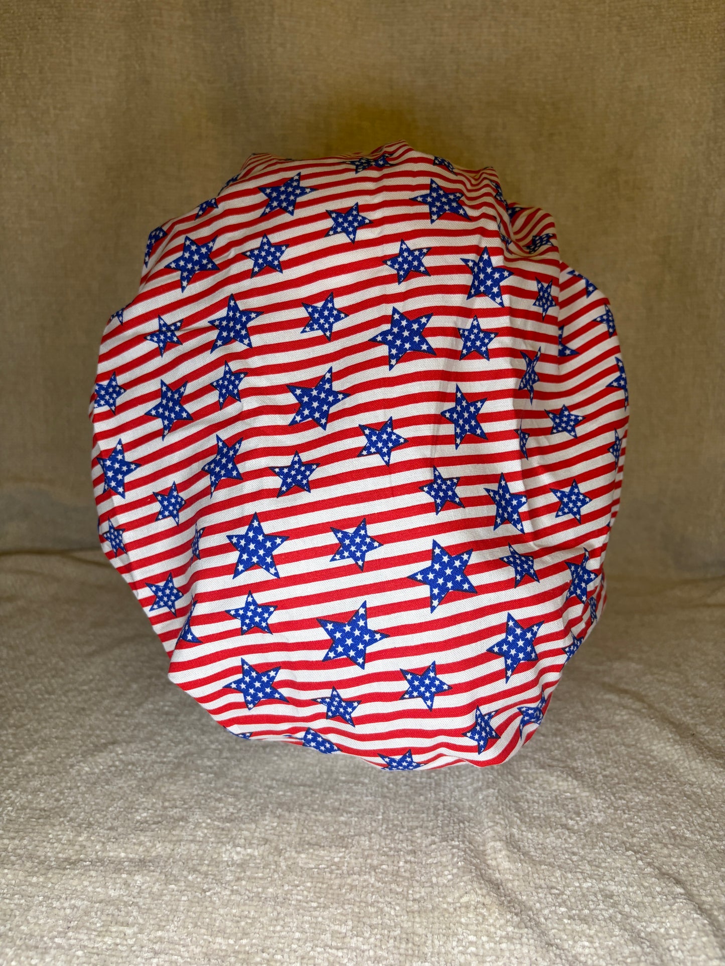Stars & Stripes Bouffant Scrub Cap