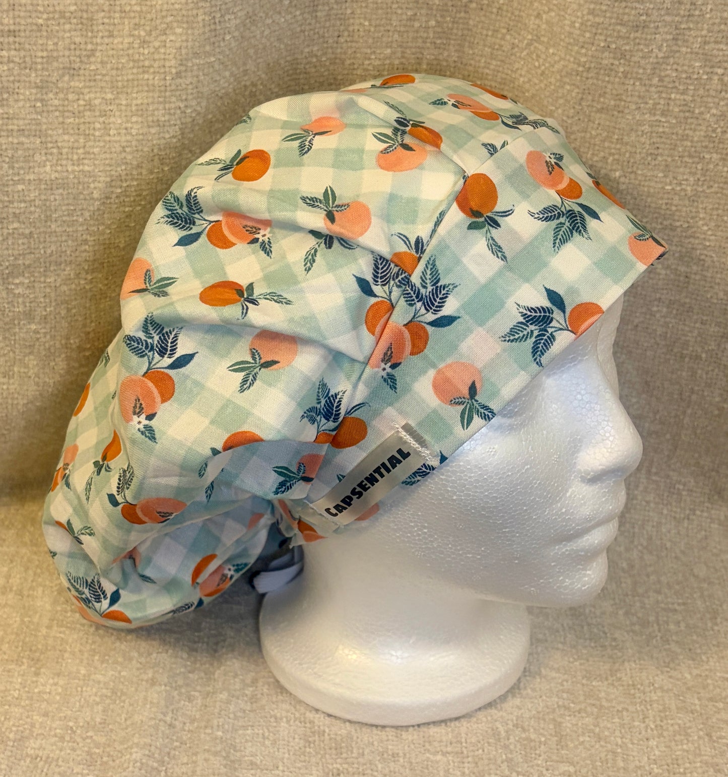 Bouffant/Ponytail: Peaches