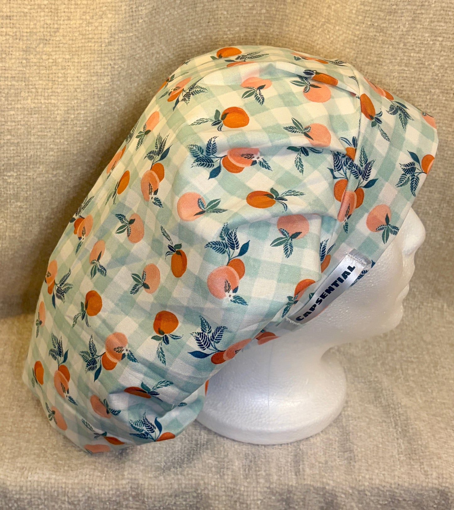 Bouffant/Ponytail: Peaches