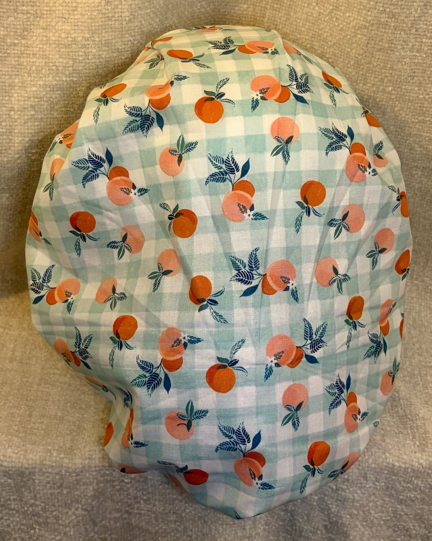 Bouffant/Ponytail: Peaches