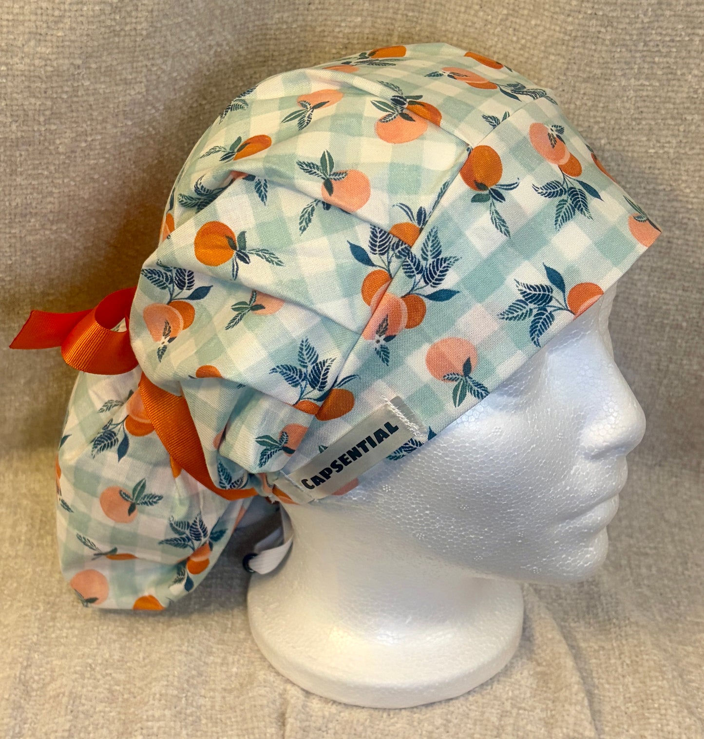 Bouffant/Ponytail: Peaches