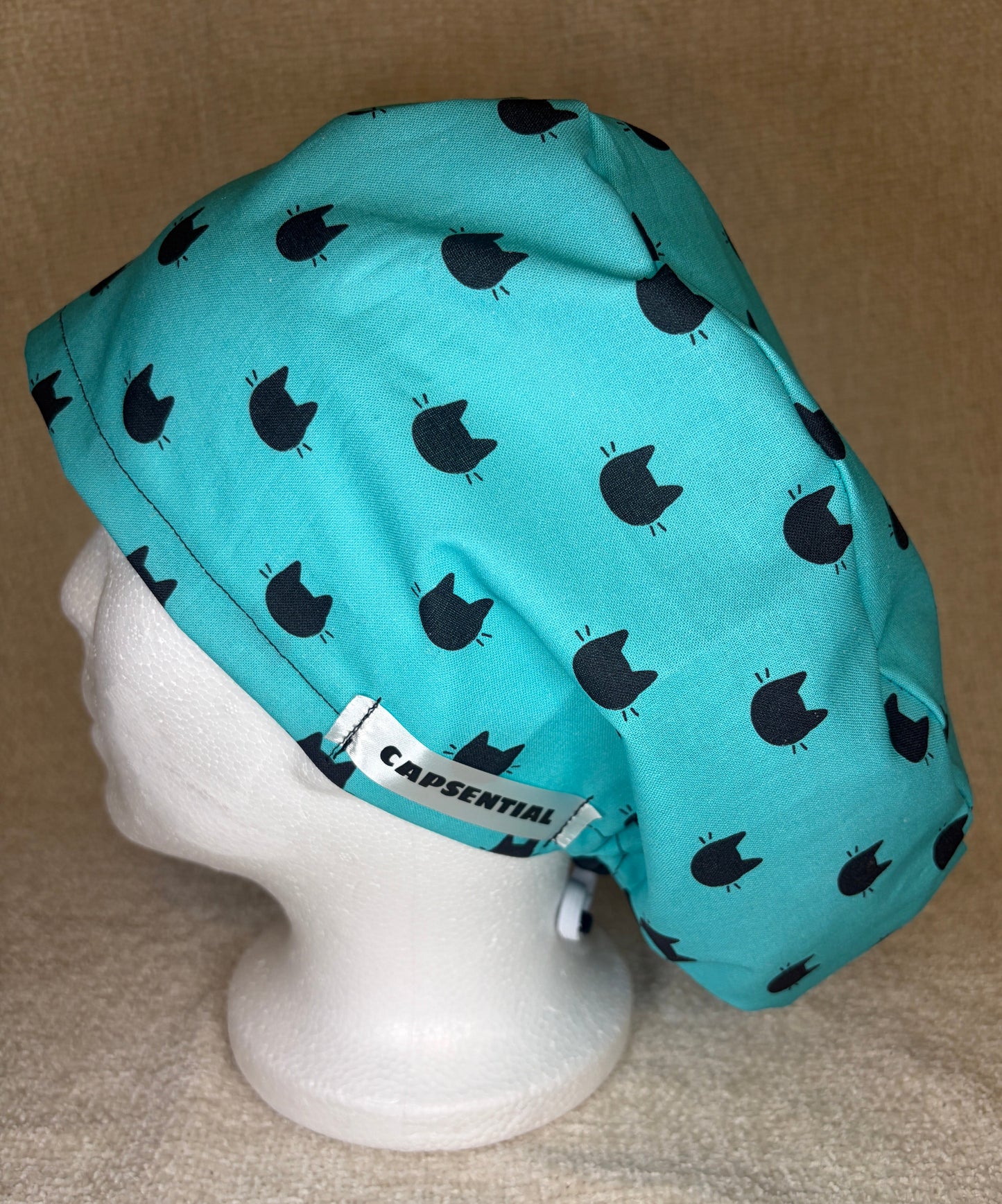 Black Cat Euro Cap