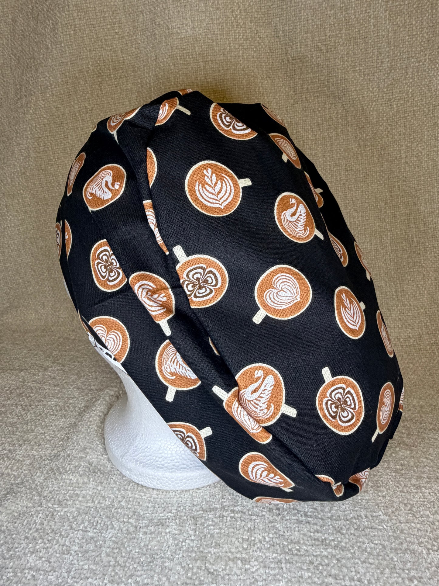 Latte Art Euro Scrub Cap