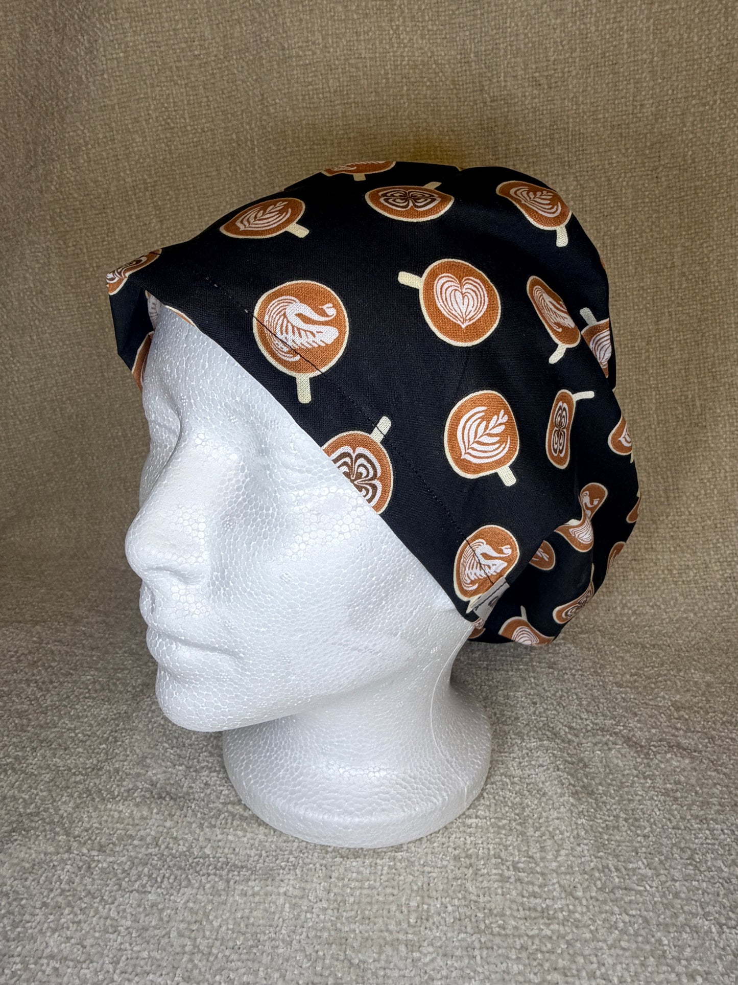 Latte Art Euro Scrub Cap