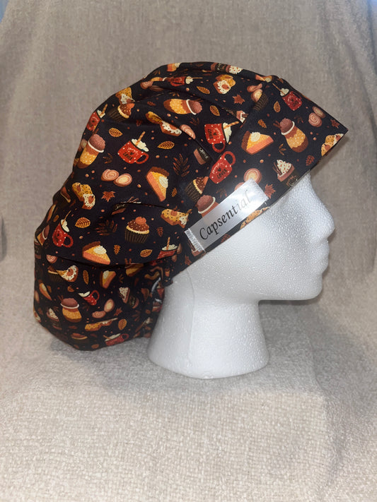 Bouffant/Ponytail: Pumpkin Spice