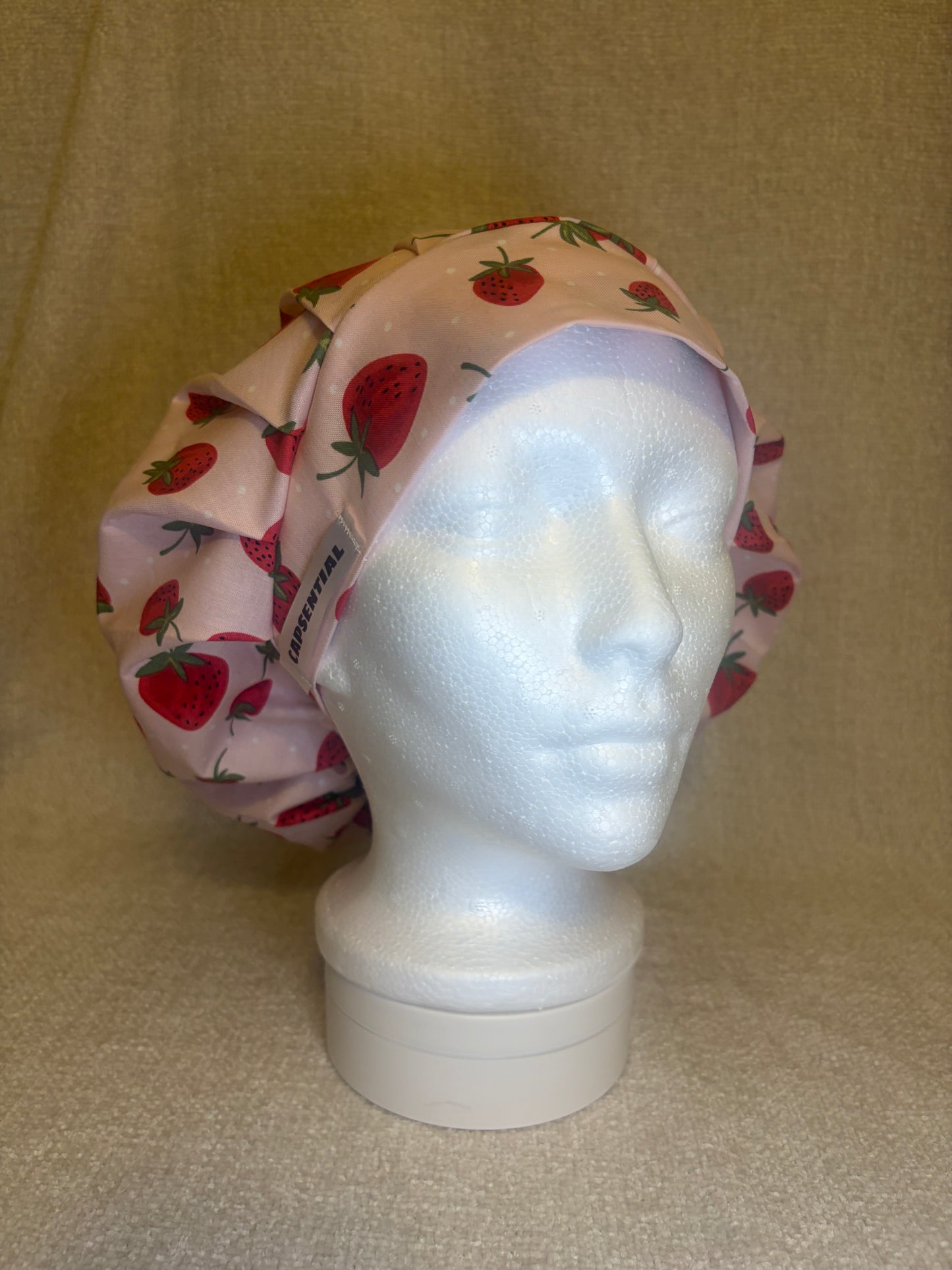 Bouffant/Ponytail: Strawberries