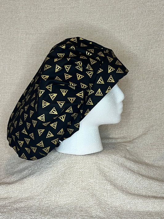 Bouffant/Ponytail: Deathly Hallows (Gold)