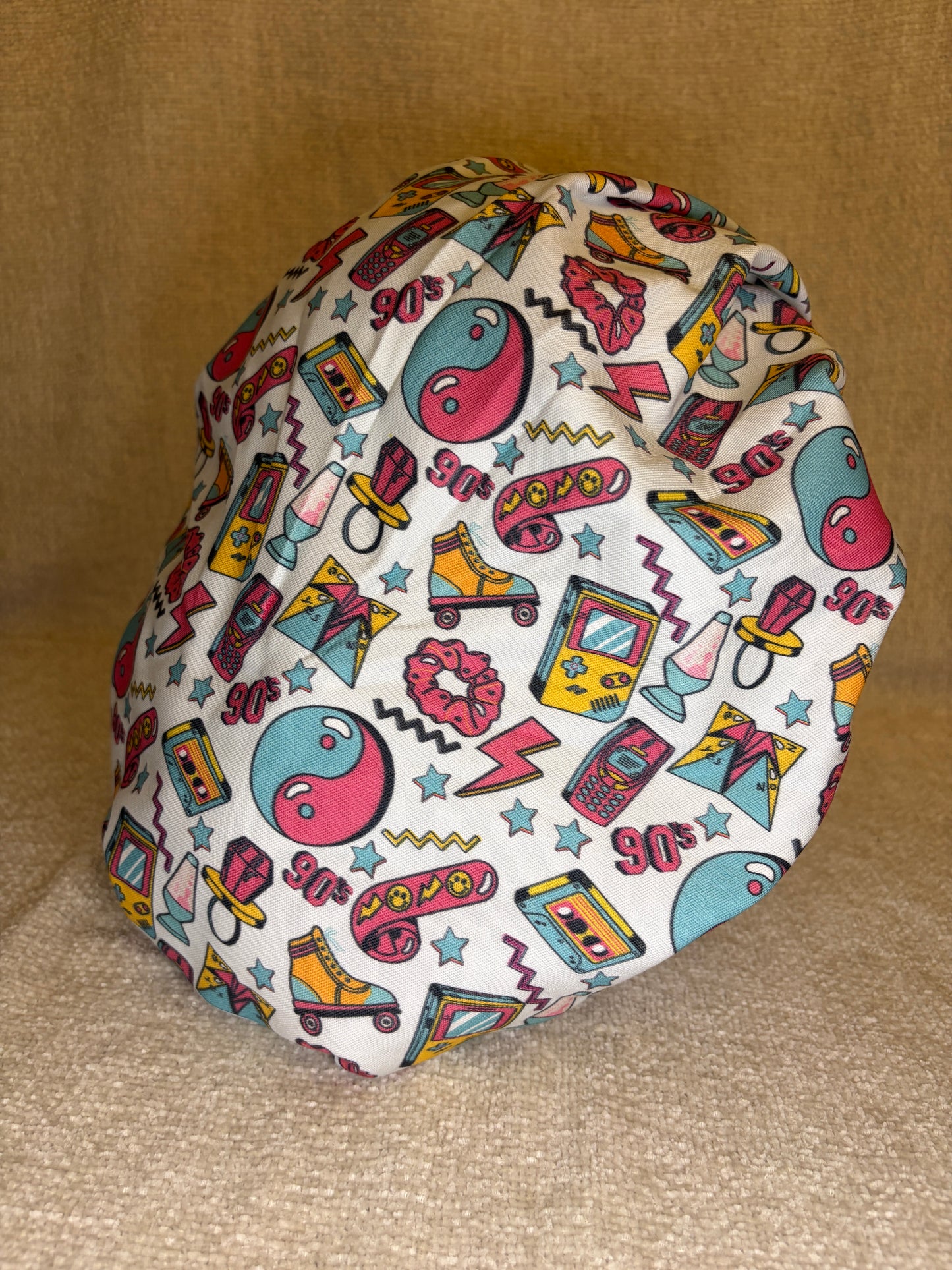 90s Vibe Bouffant Scrub Cap — Capsential Select