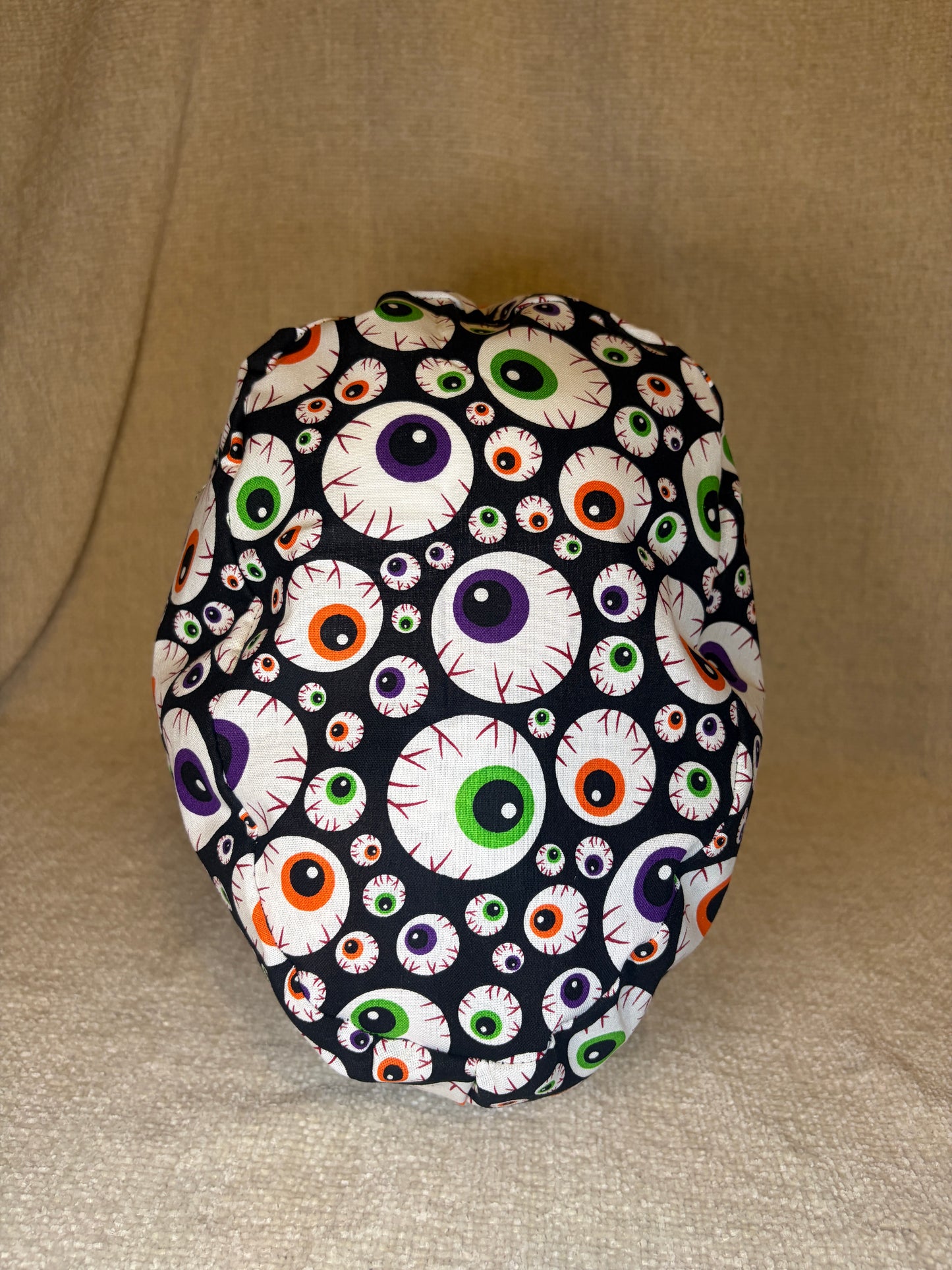 Spooky Eyes Scrub Cap – Euro Style | Capsential
