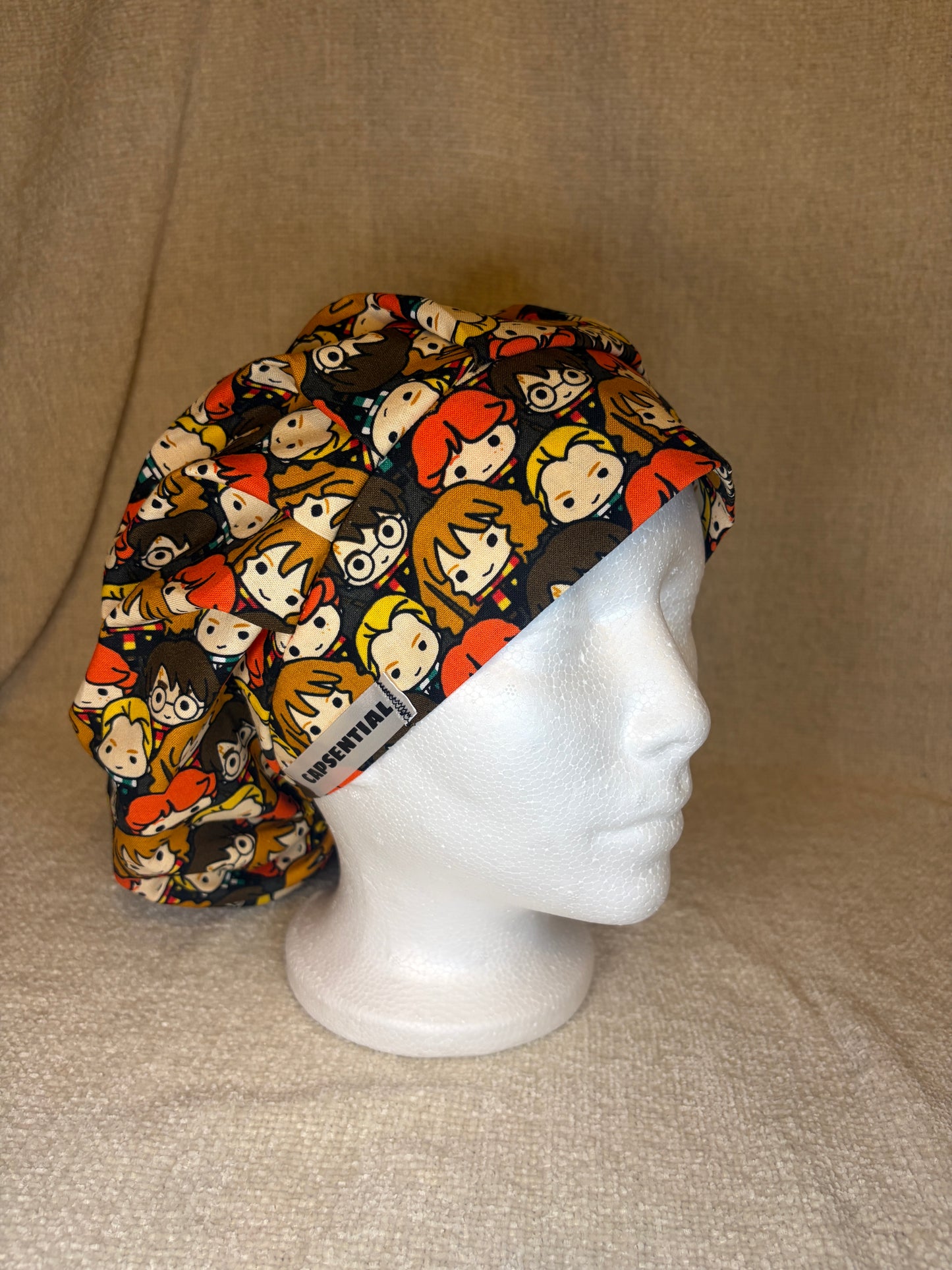 Magic Academy Crew Scrub Cap – Bouffant Style | Capsential