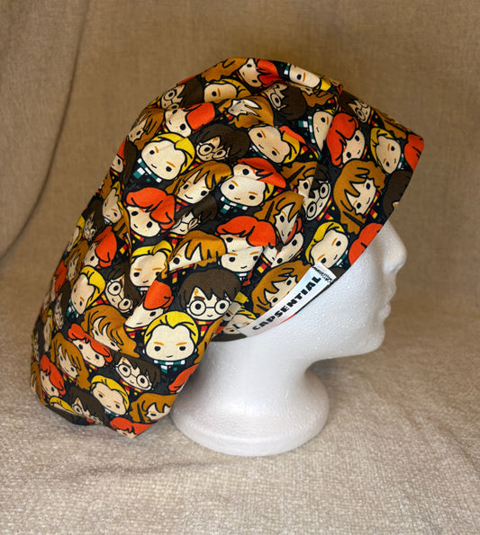 Magic Academy Crew Scrub Cap – Bouffant Style | Capsential