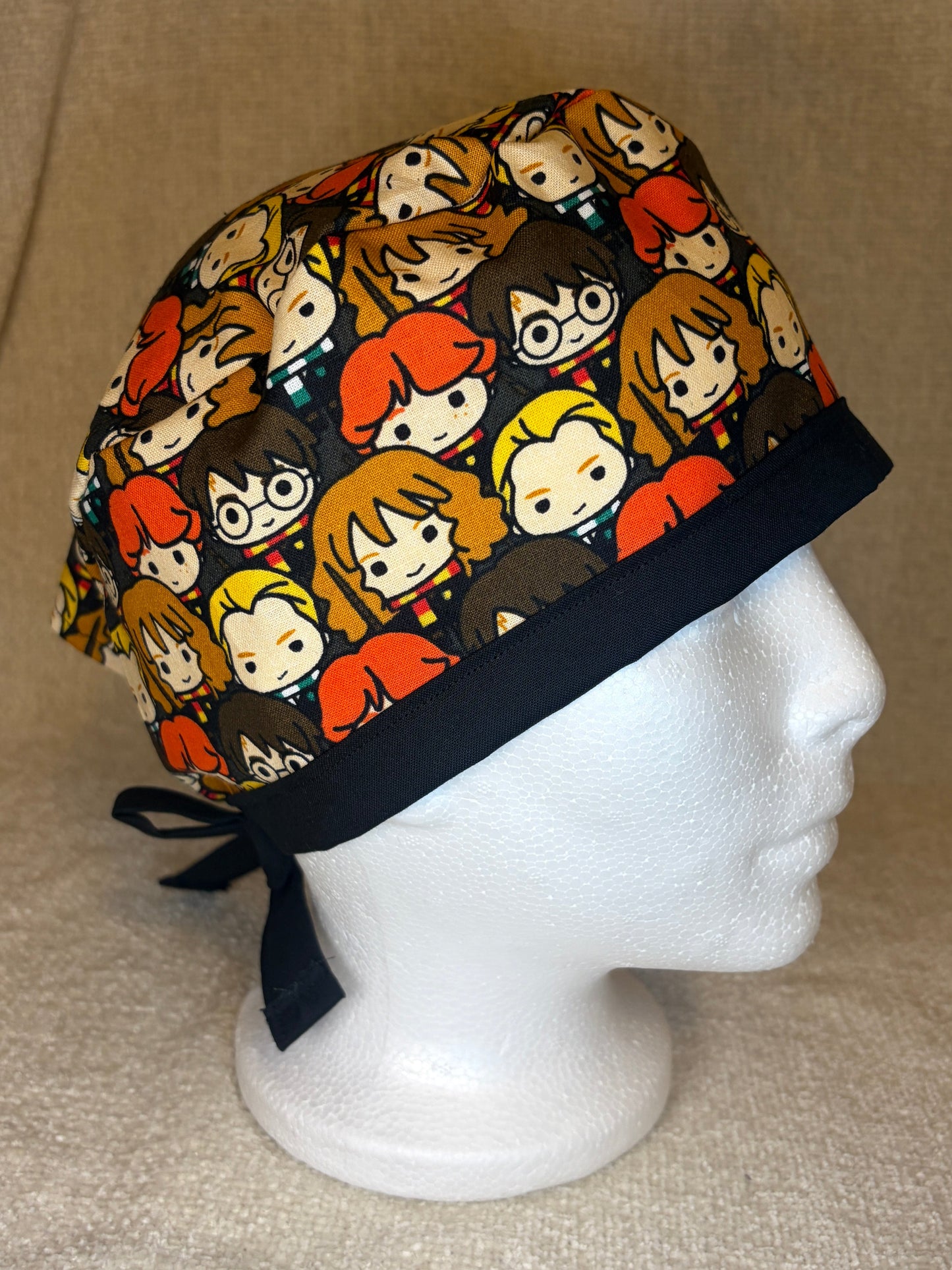 Magic Academy Crew Scrub Cap – Tie-Back Style | Capsential