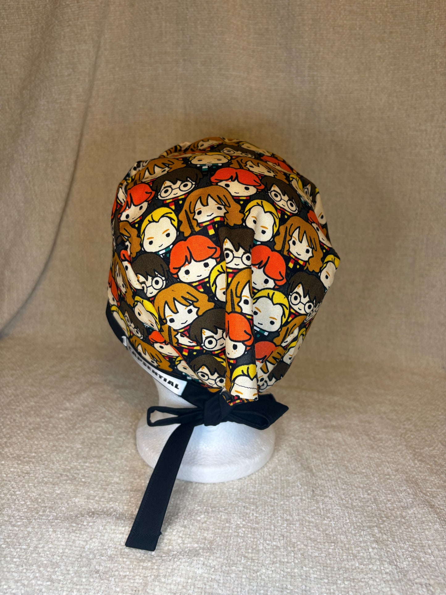 Magic Academy Crew Scrub Cap – Tie-Back Style | Capsential