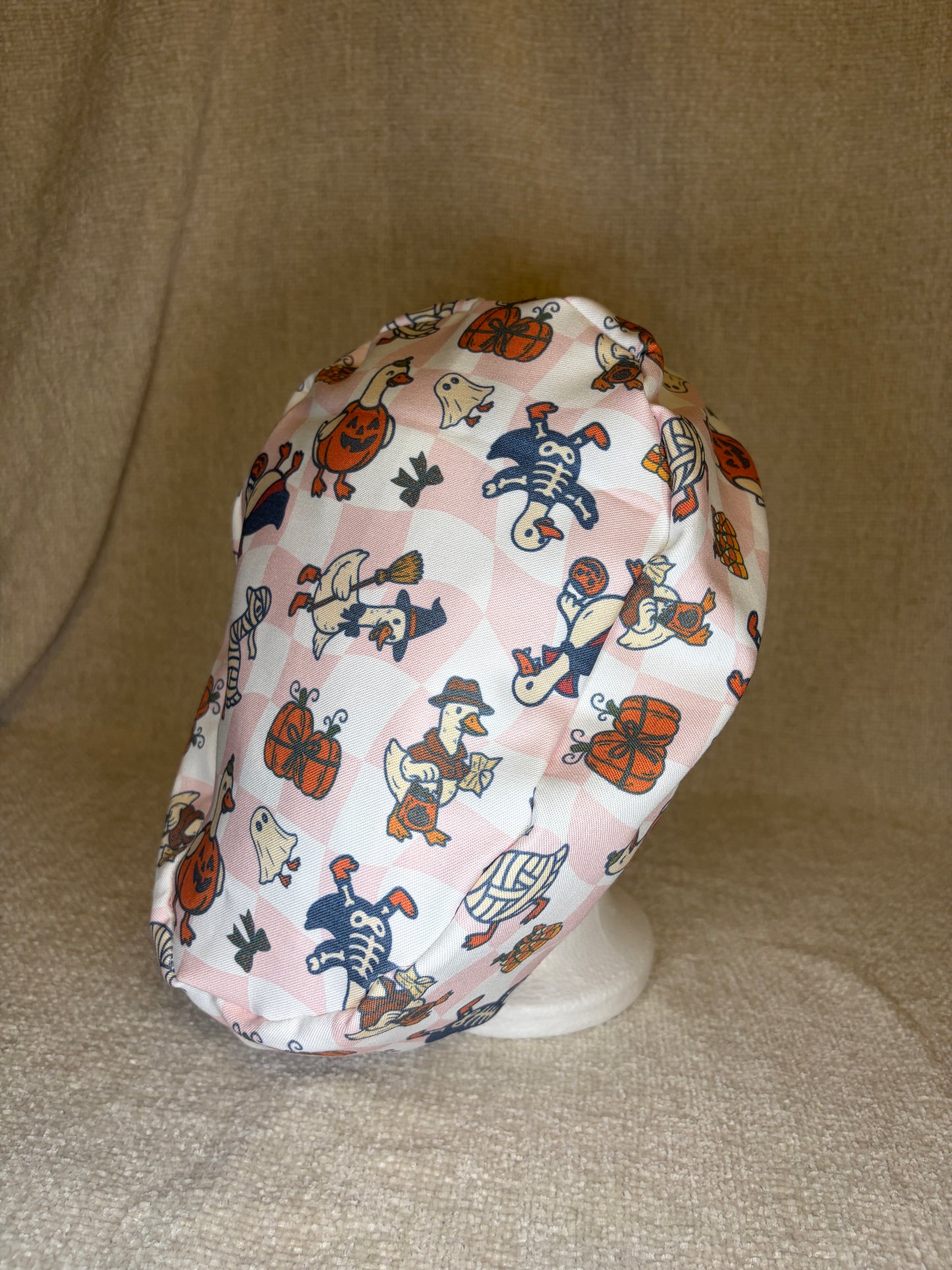 Spooky Goose Scrub Cap – Euro Style | Capsential Select