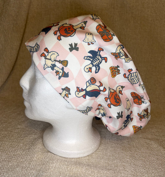 Spooky Goose Scrub Cap – Euro Style | Capsential Select