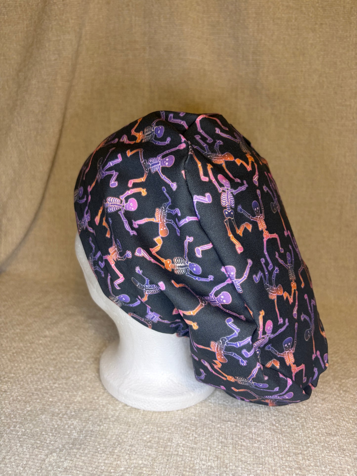 Dancing Skeletons Scrub Cap – Euro Style | Capsential Select