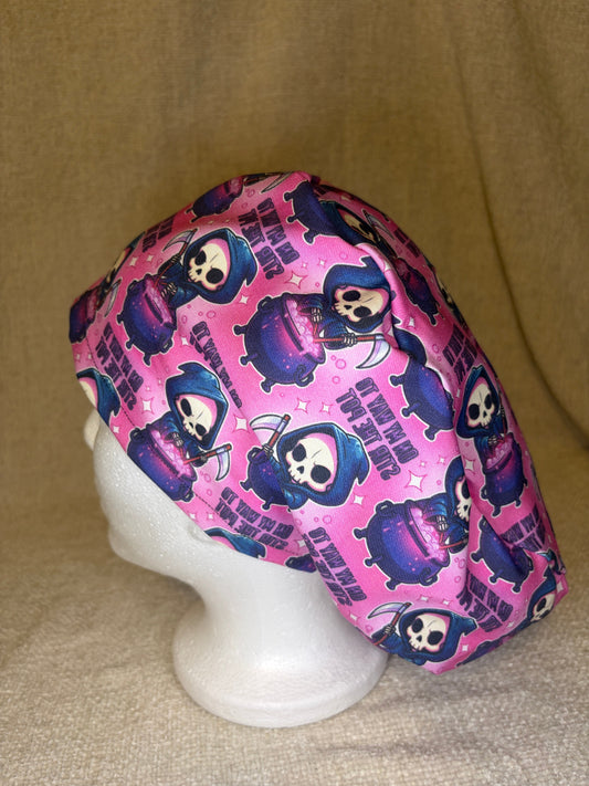 Stir the Pot Grim Reaper Scrub Cap – Euro Style | Capsential Select