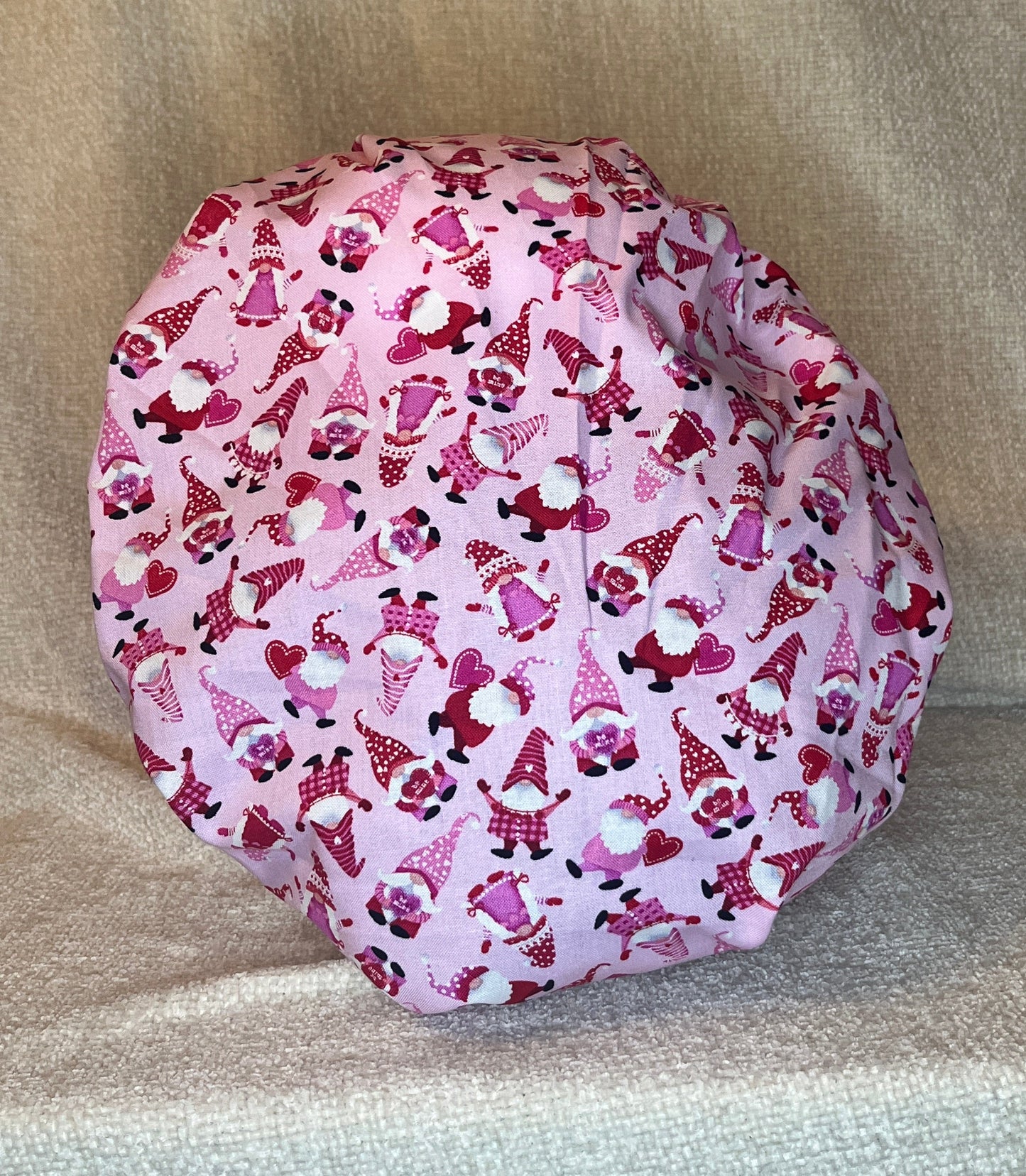 Bouffant/Ponytail: Valentine's Gnomes