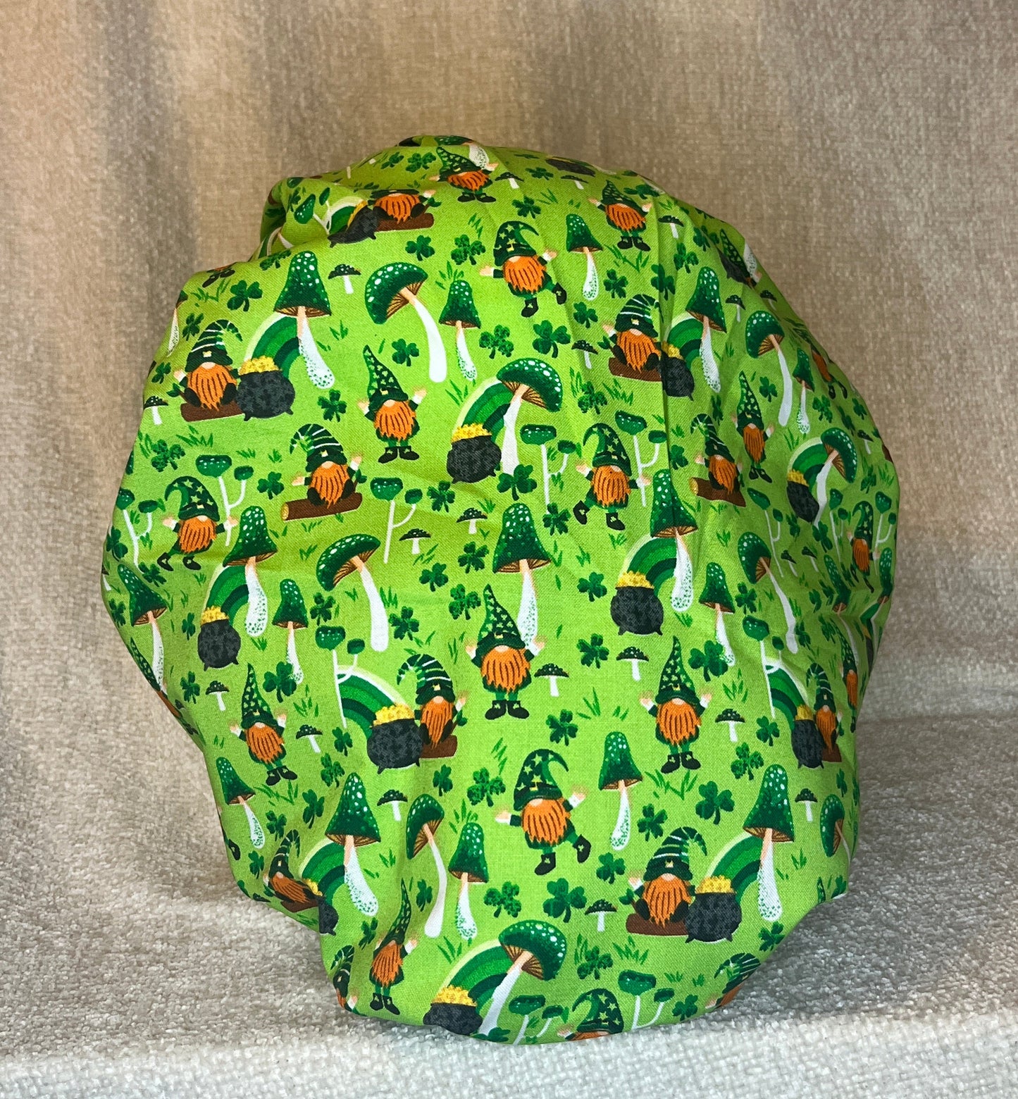 Bouffant/Ponytail: St. Patrick's Gnomes