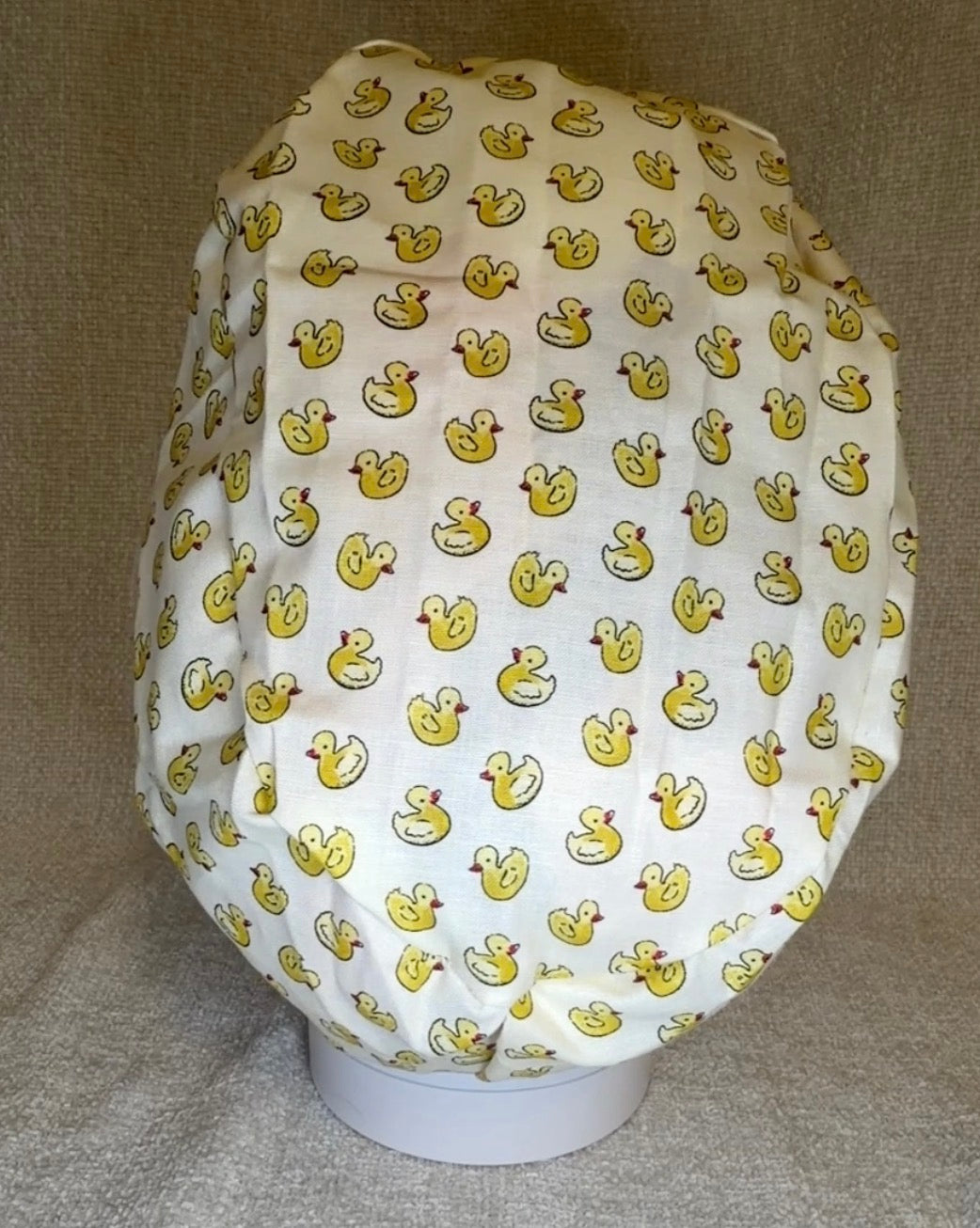 Rubber Duck Print Scrub Cap | Euro Style | Capsential Scrub Caps