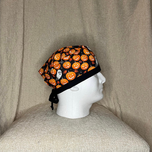 Tie: Ghostly Pumpkin