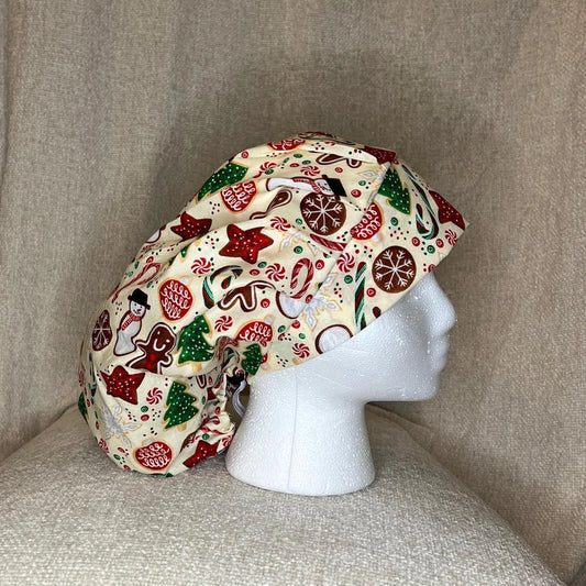 Bouffant/Ponytail: Christmas Cookies