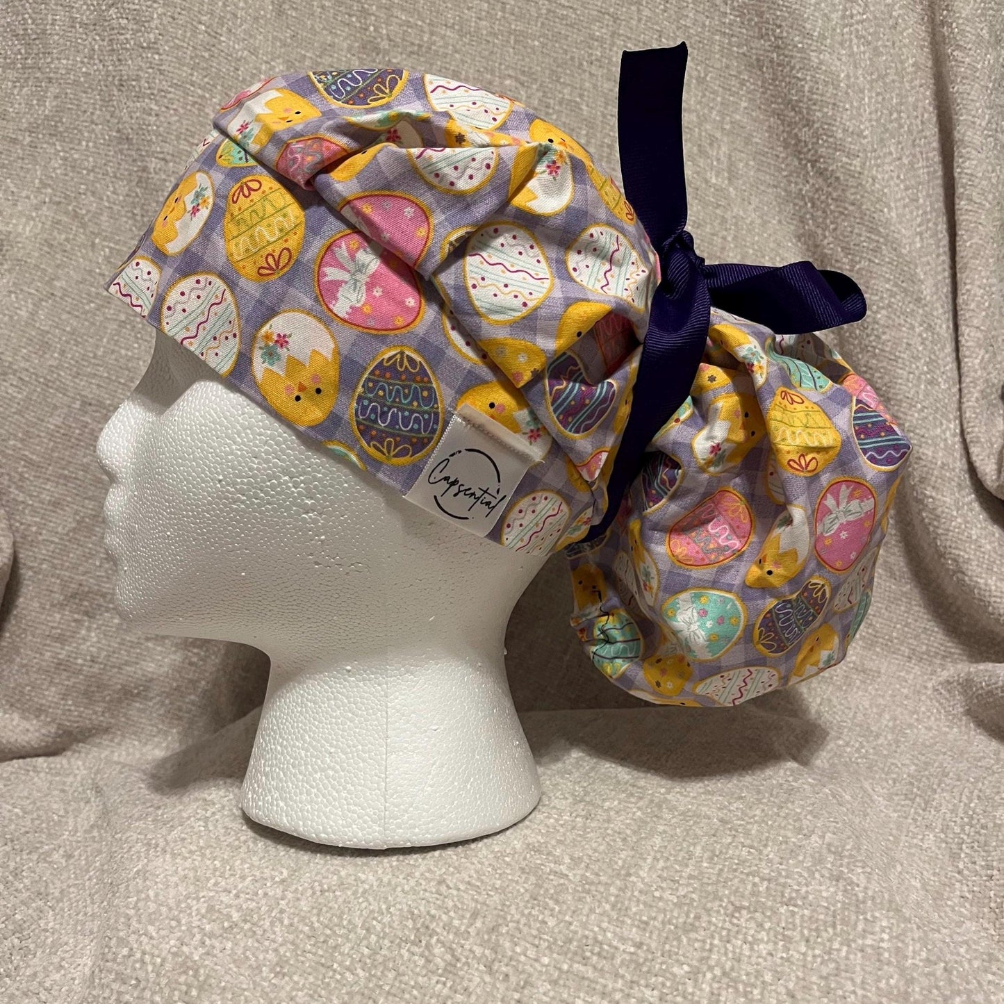 Bouffant/Ponytail: Easter Egg Chicks