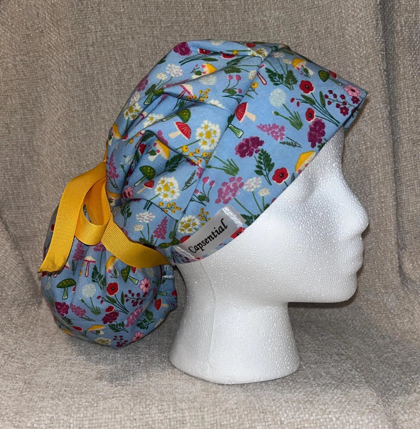 Bouffant/Ponytail: Forest Flowers