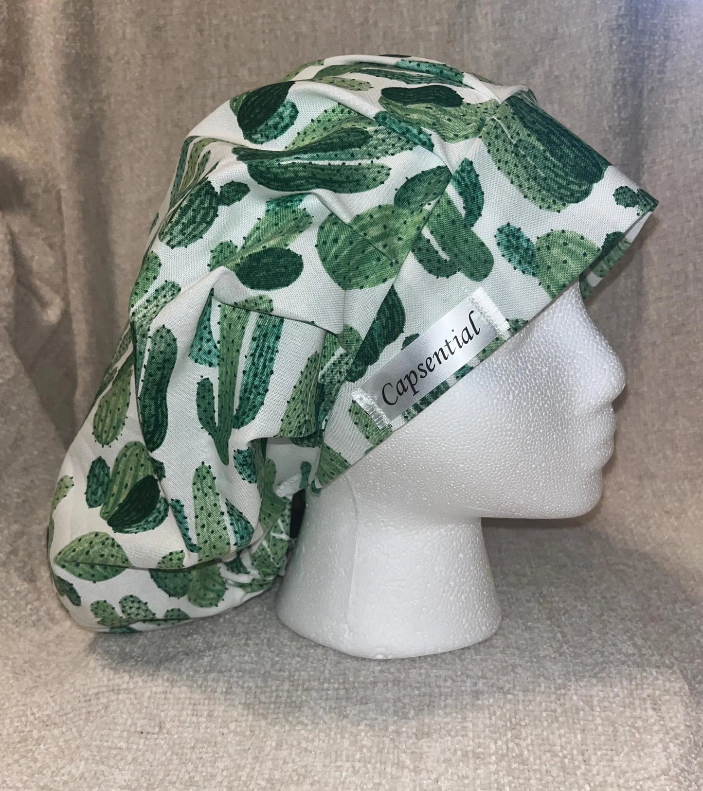 Cactus Bouffant Scrub Cap
